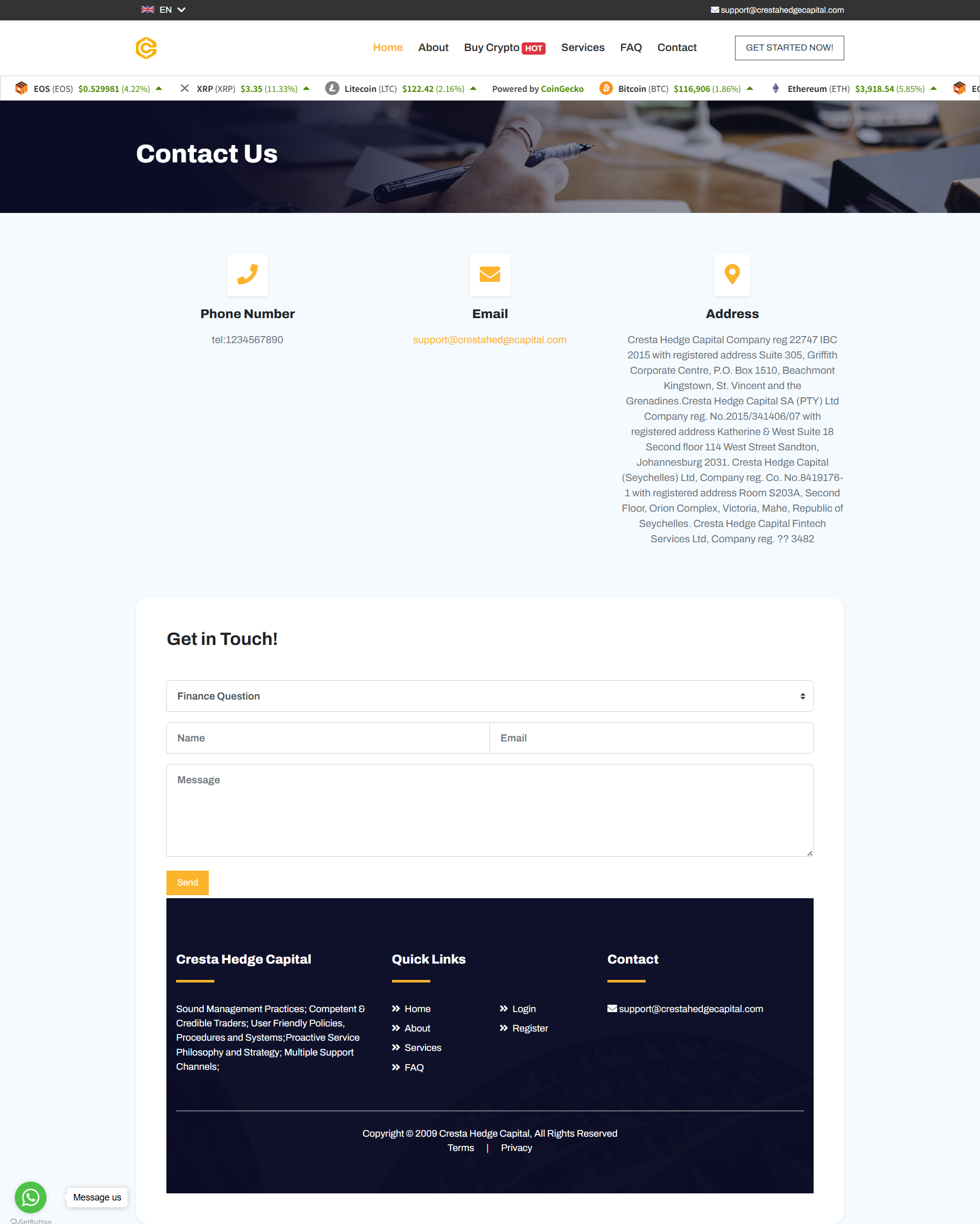 Broker Official Website