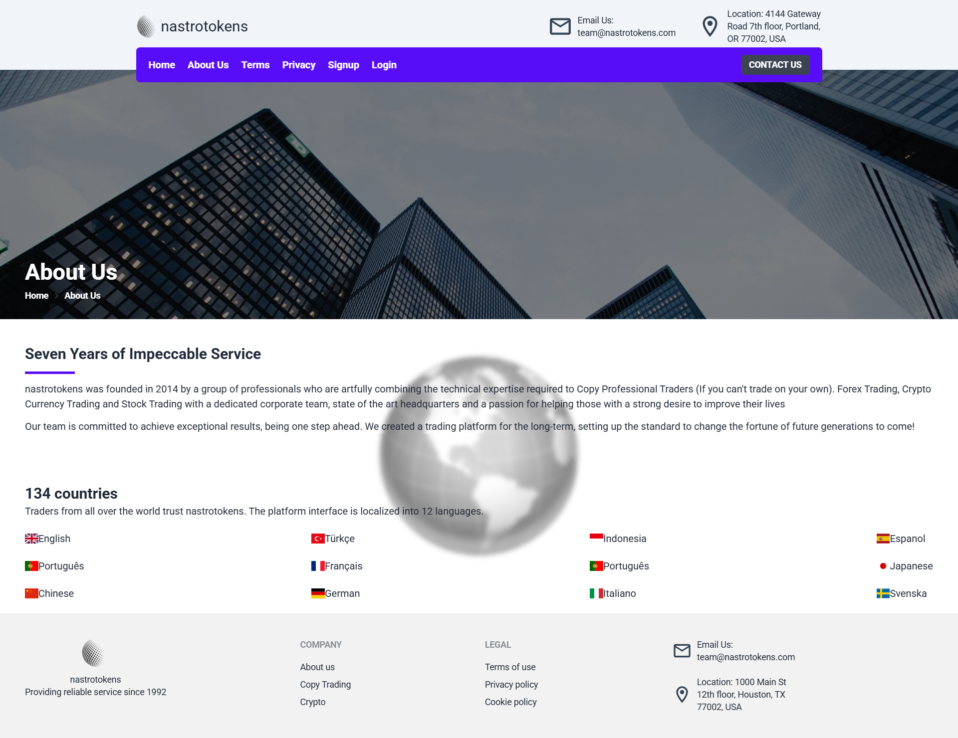Broker Official Website