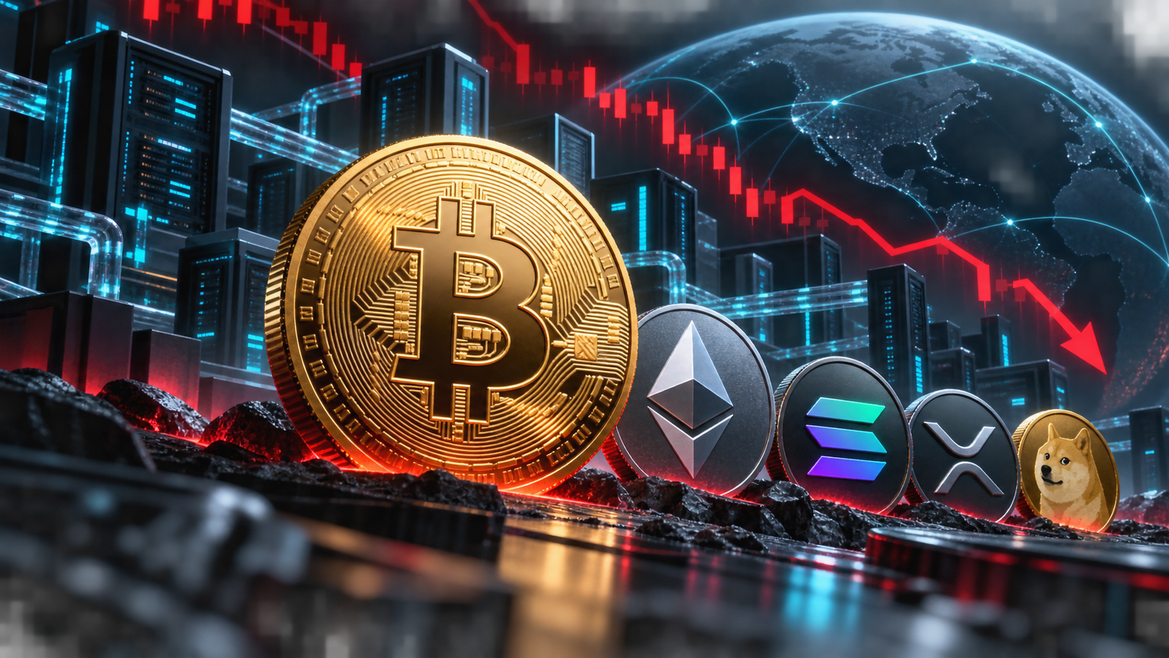 Bitcoin susut kepada AS$80,417, aset kripto utama merosot