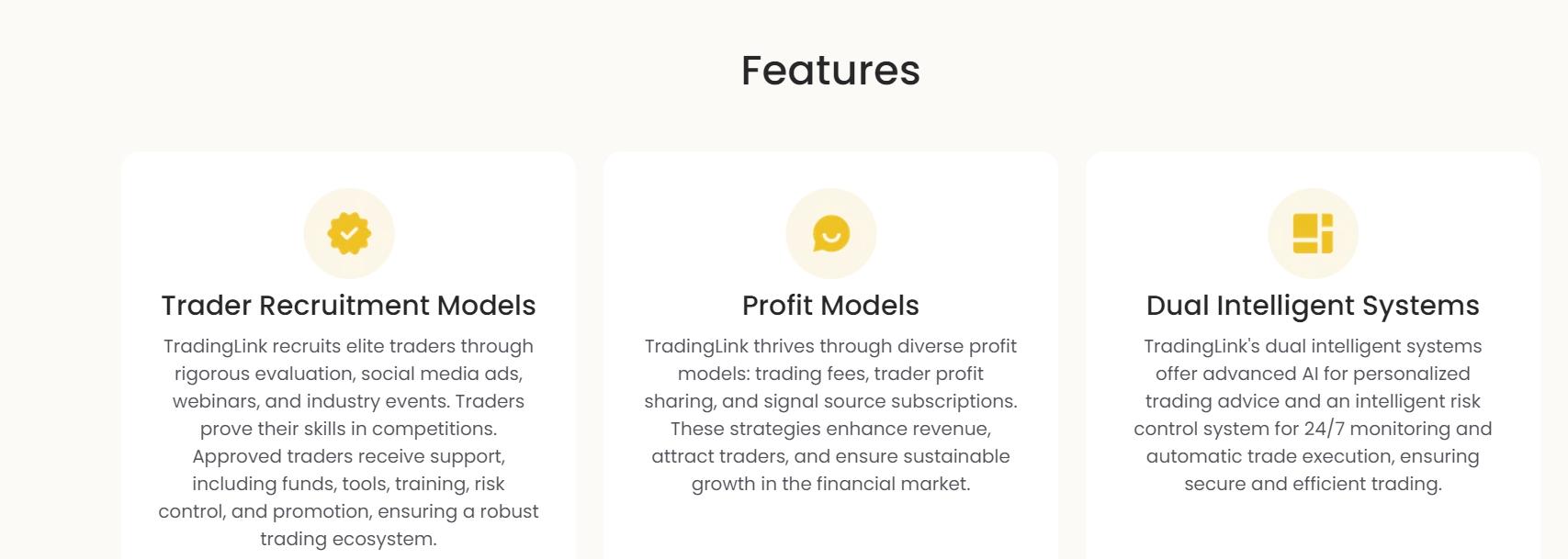 speciality of TradingLink