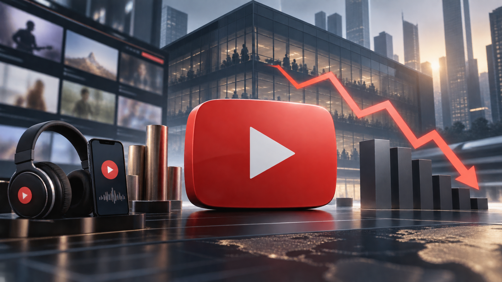 Doanh thu quảng cáo YouTube tăng chậm hơn dự báo trong quý III