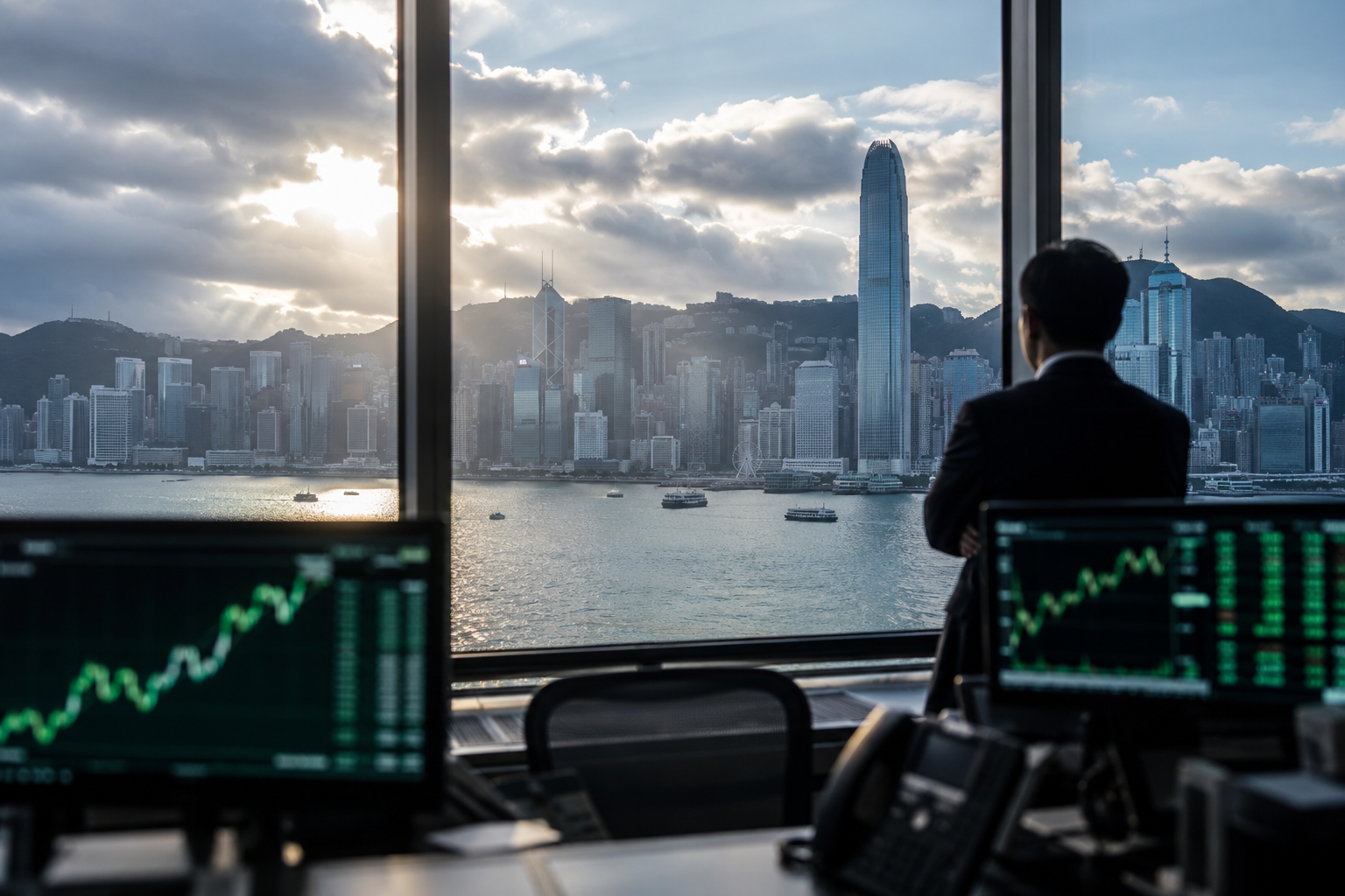 港股早盘强劲反弹，恒生科技指数领涨超4%并收复两万四关口