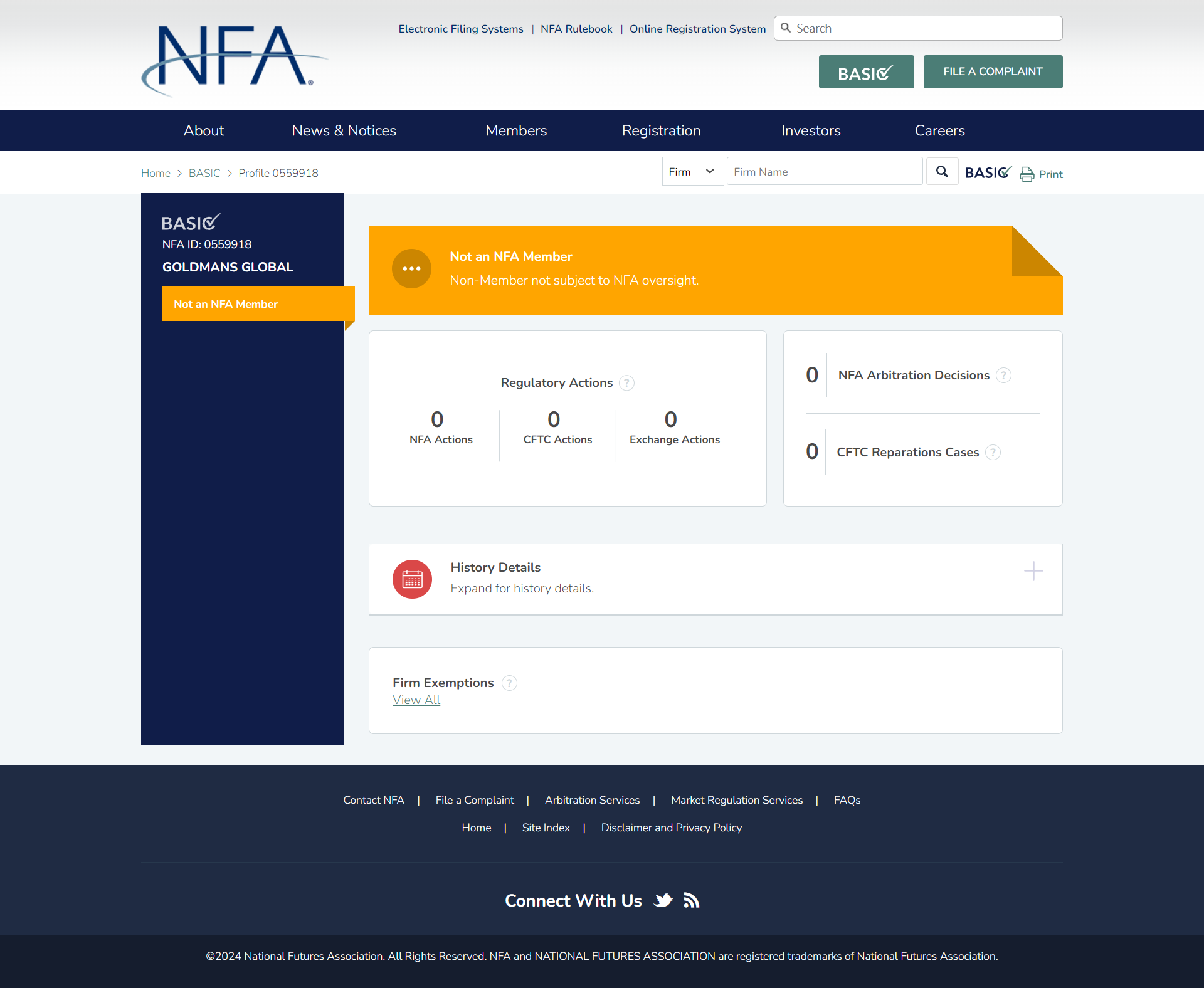 美国全国期货协会(NFA)