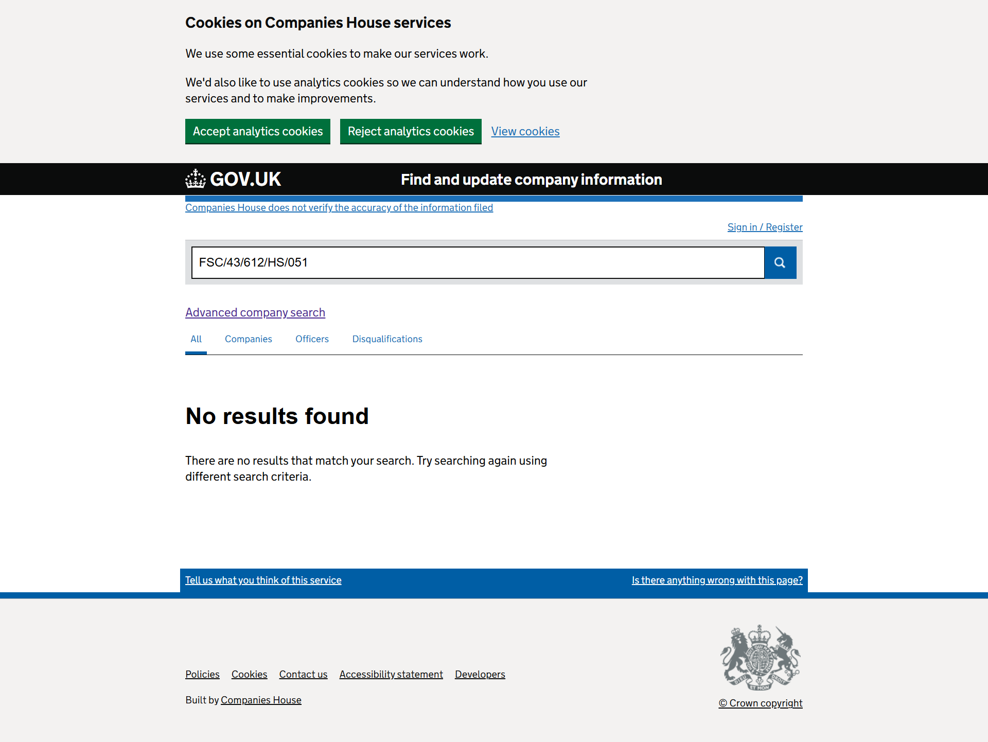 UK Companies House
