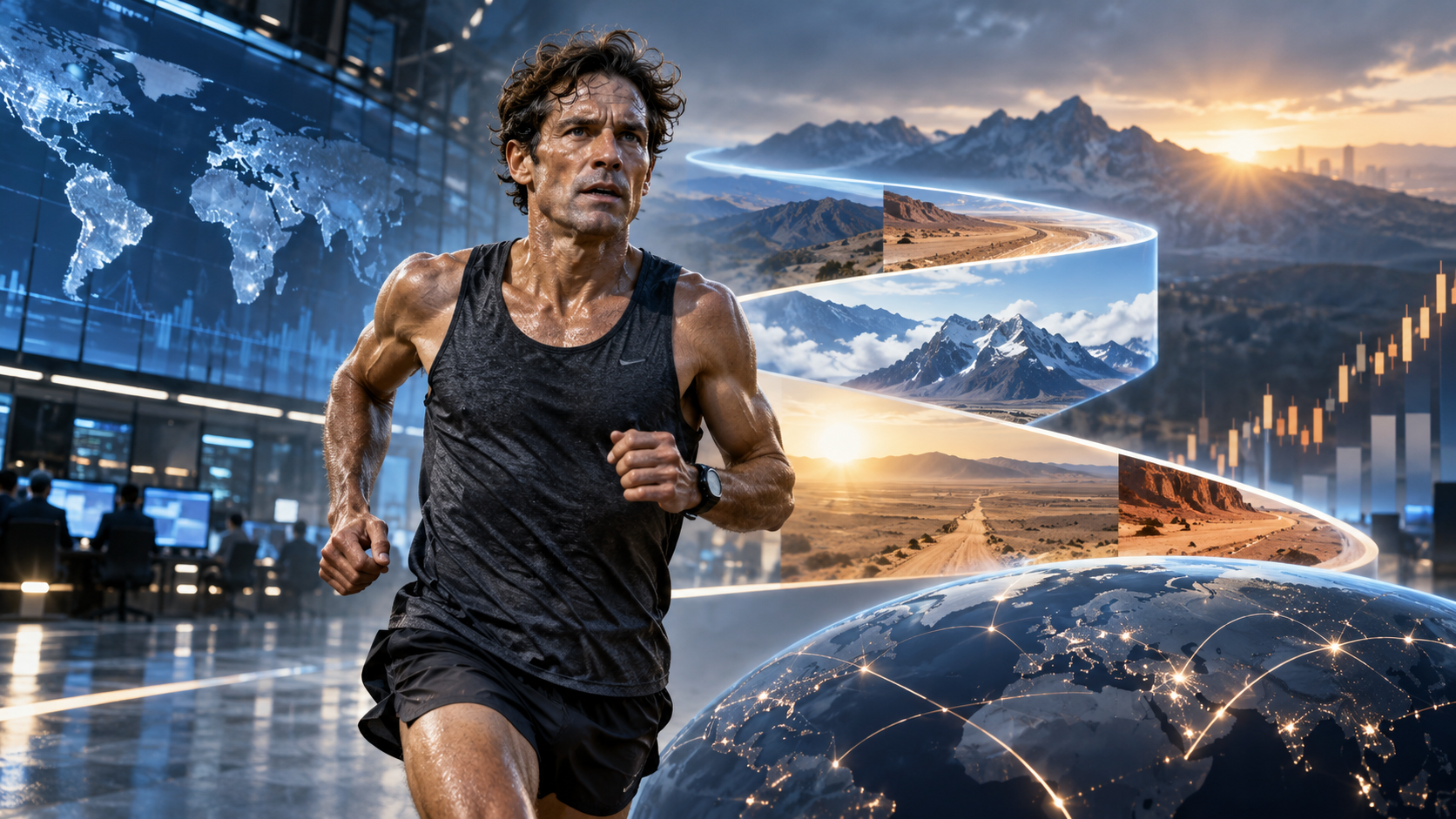 Dean Karnazes: 350 batu tanpa henti, bukan soal mendahului