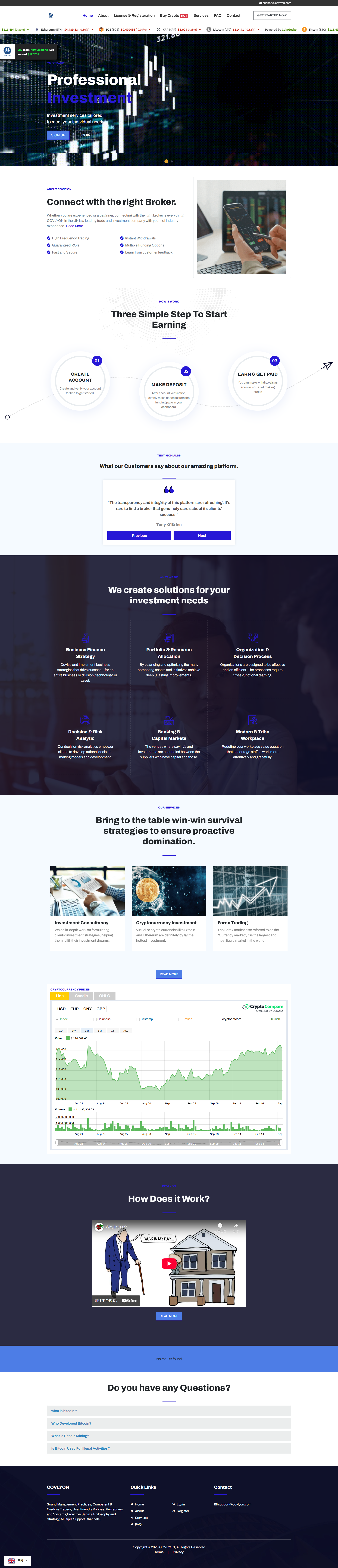 Broker Official Website