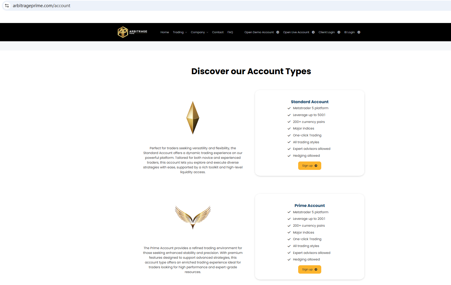 Arbitrage Prime info 3