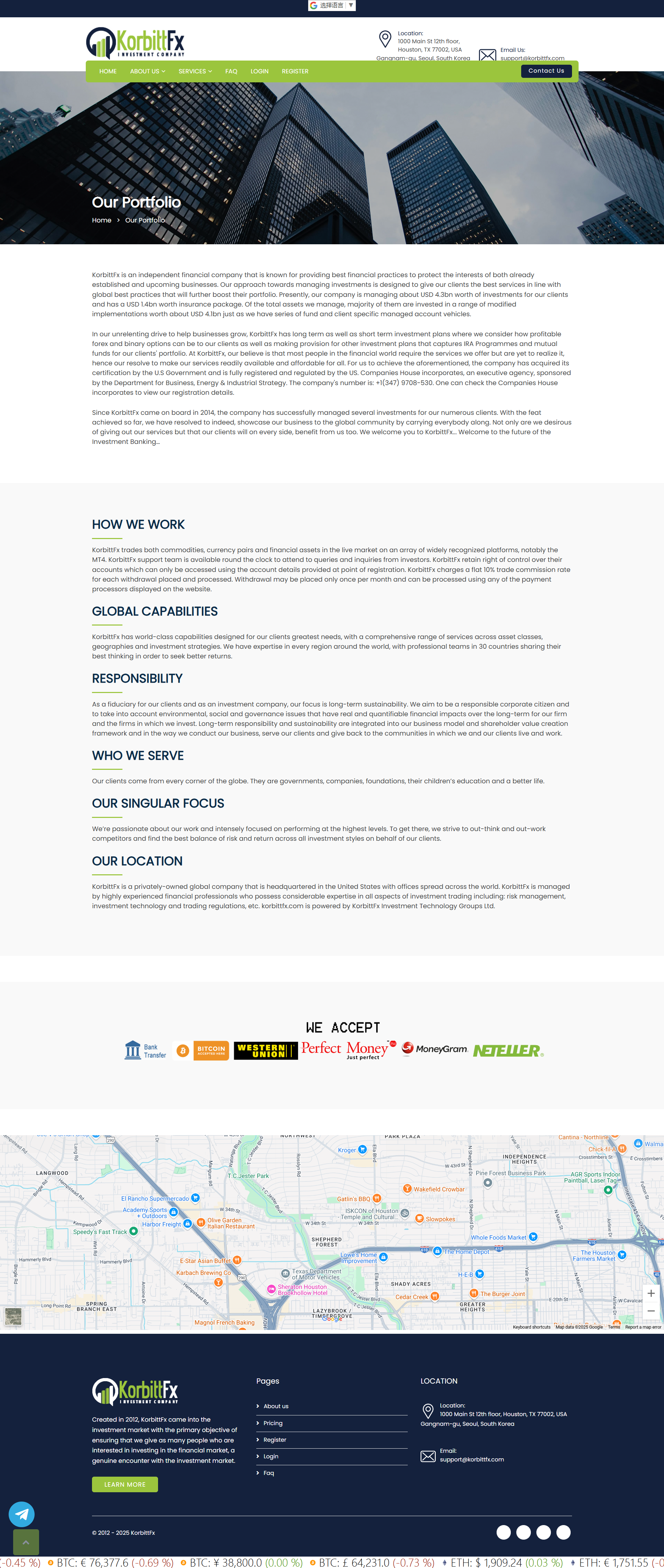KorbittFx Official Website