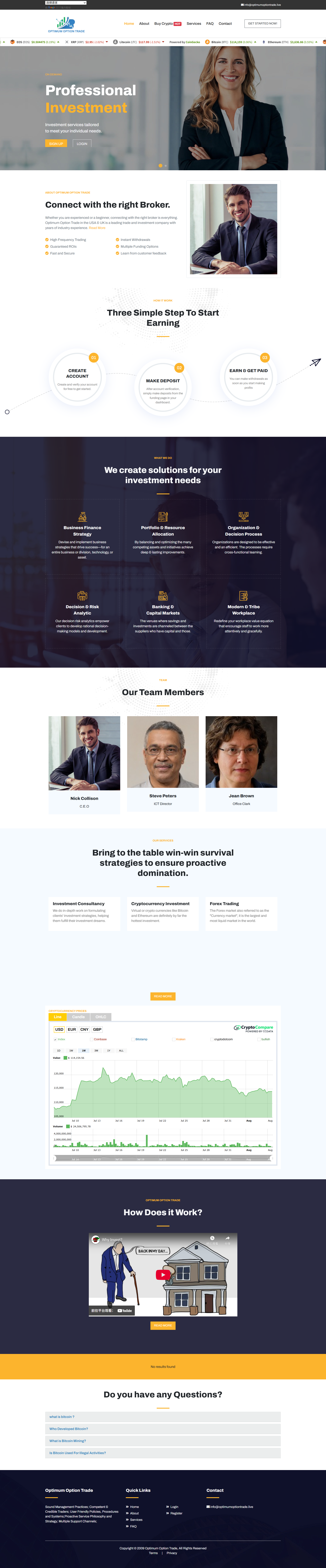 Broker Official Website
