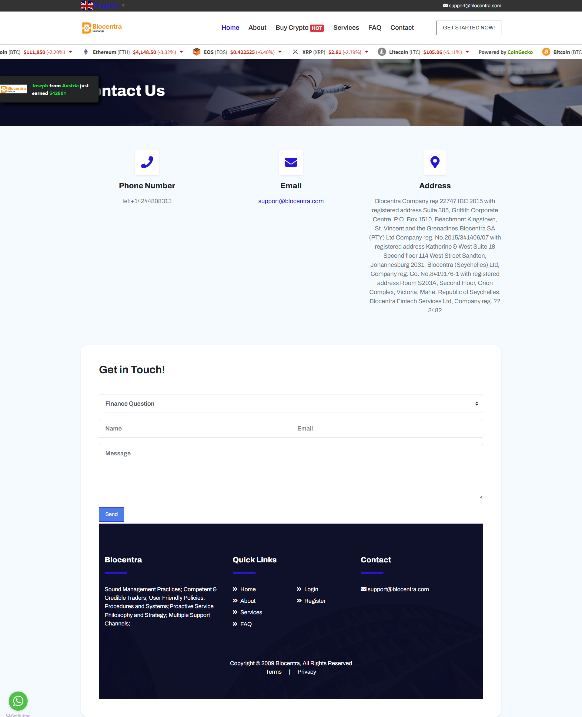 Broker Official Website