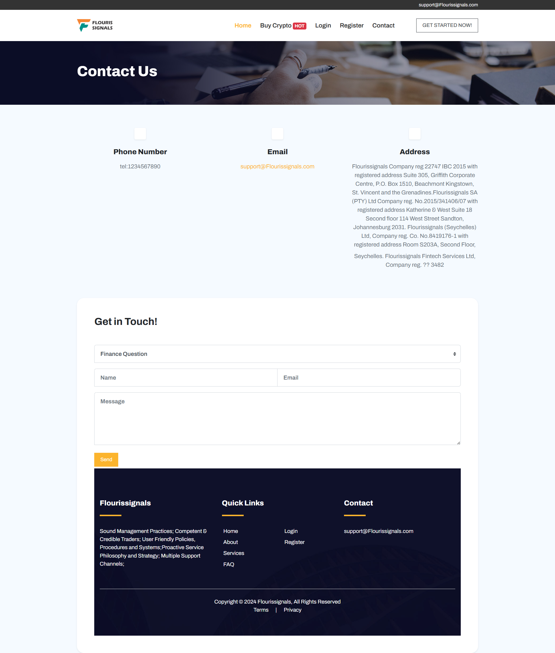 Broker Official Website