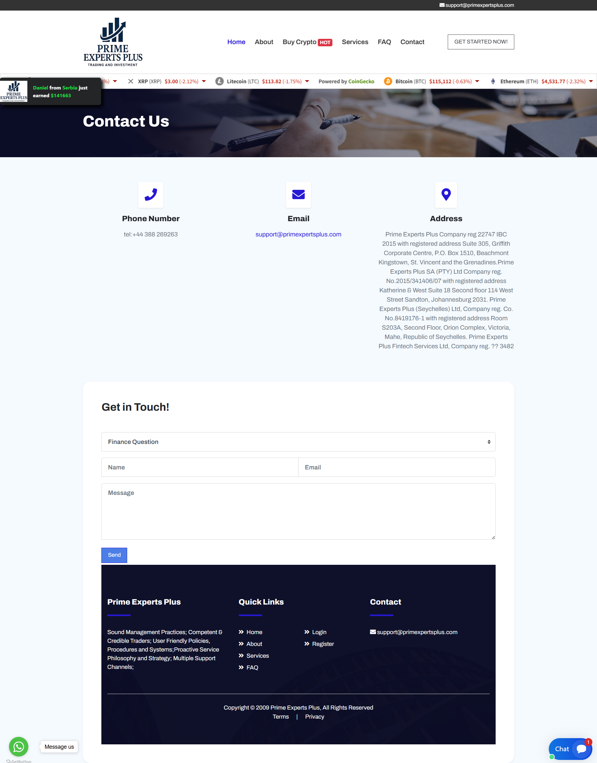 Broker Official Website