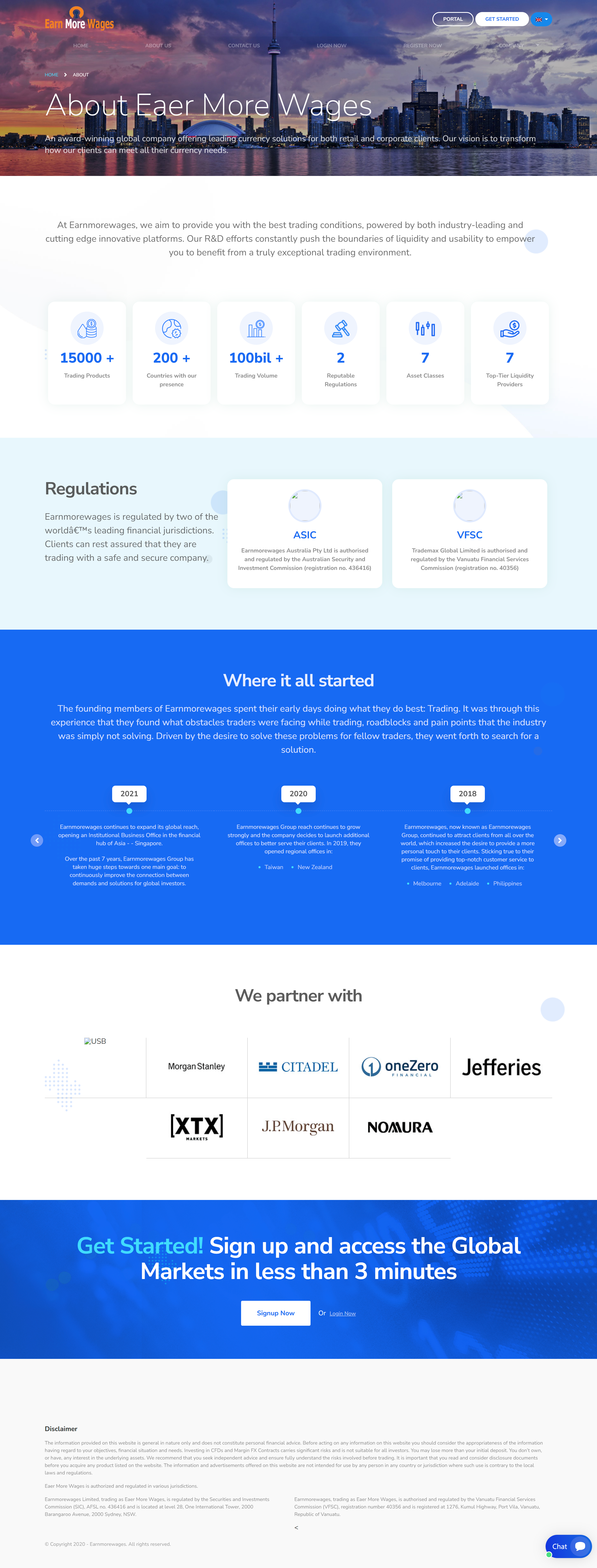 Earnmorewages office website