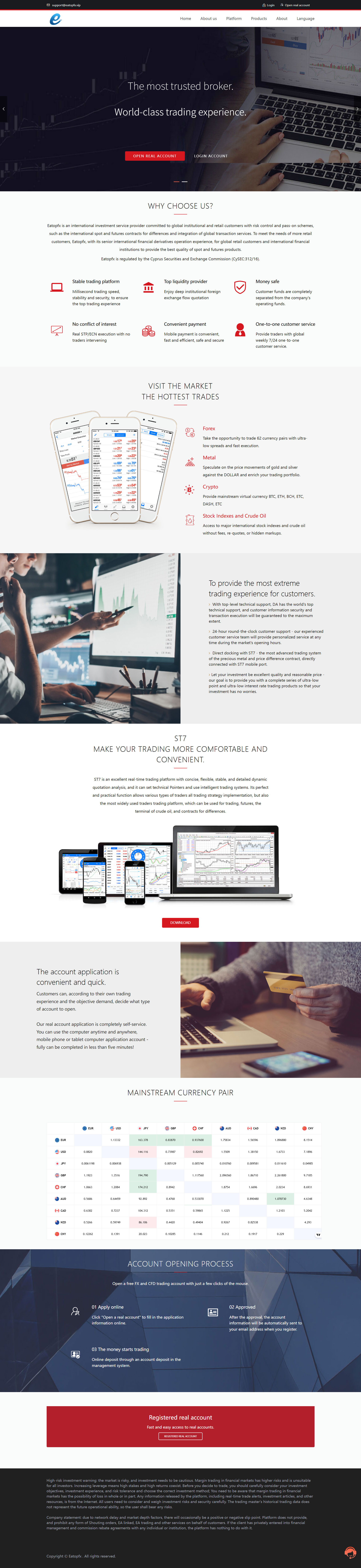 Broker Official Website