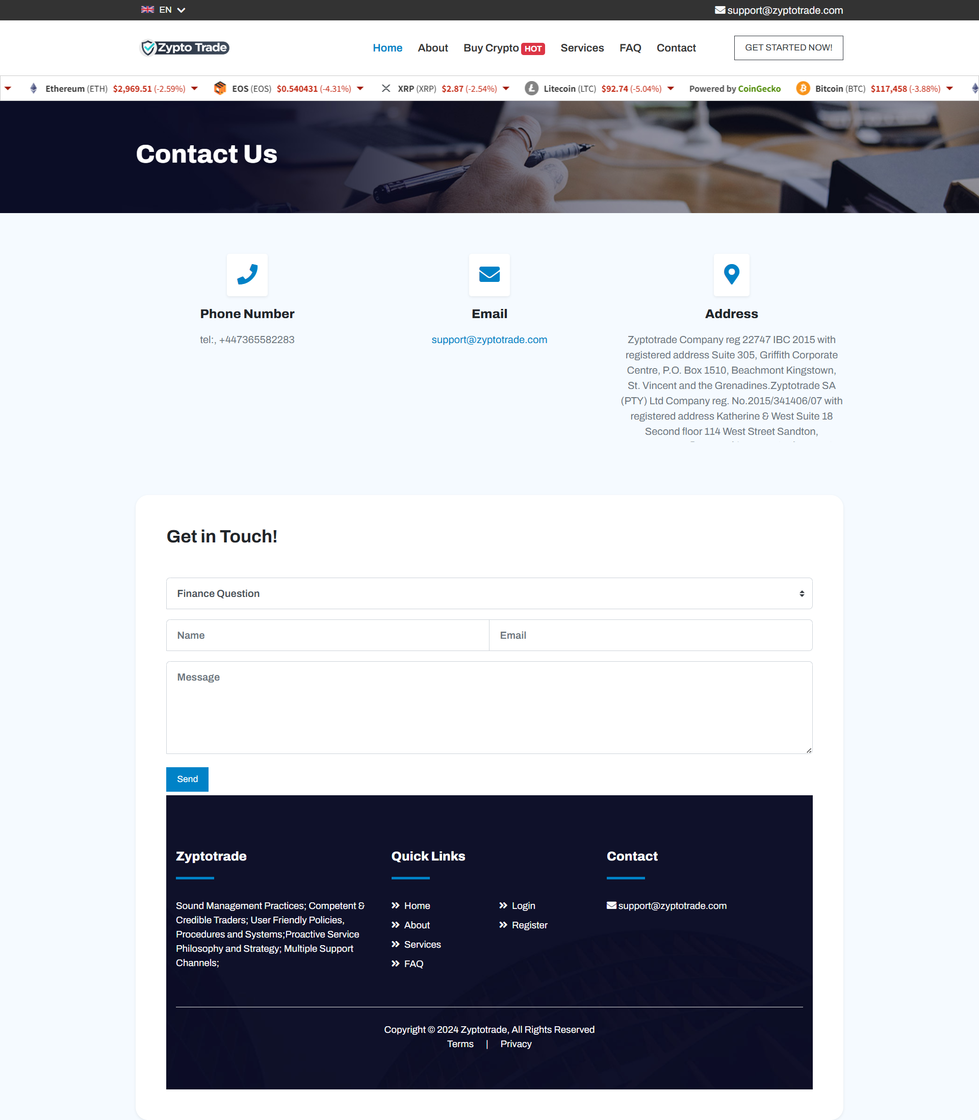 Broker Official Website