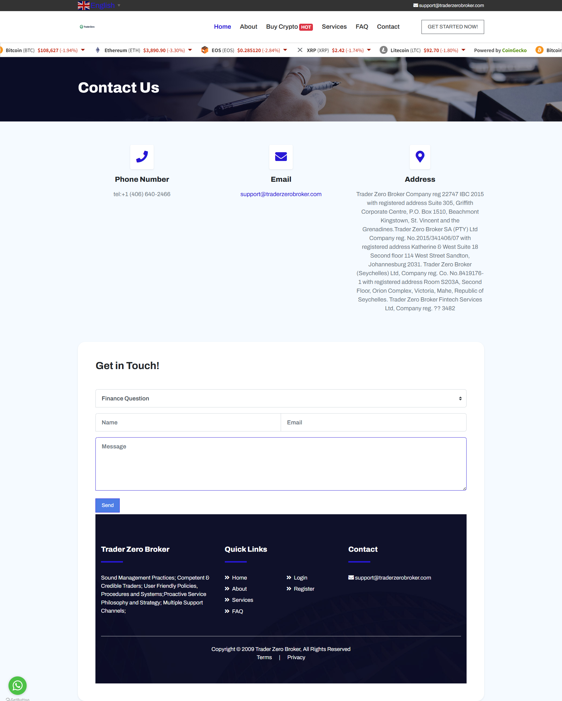 Broker Official Website