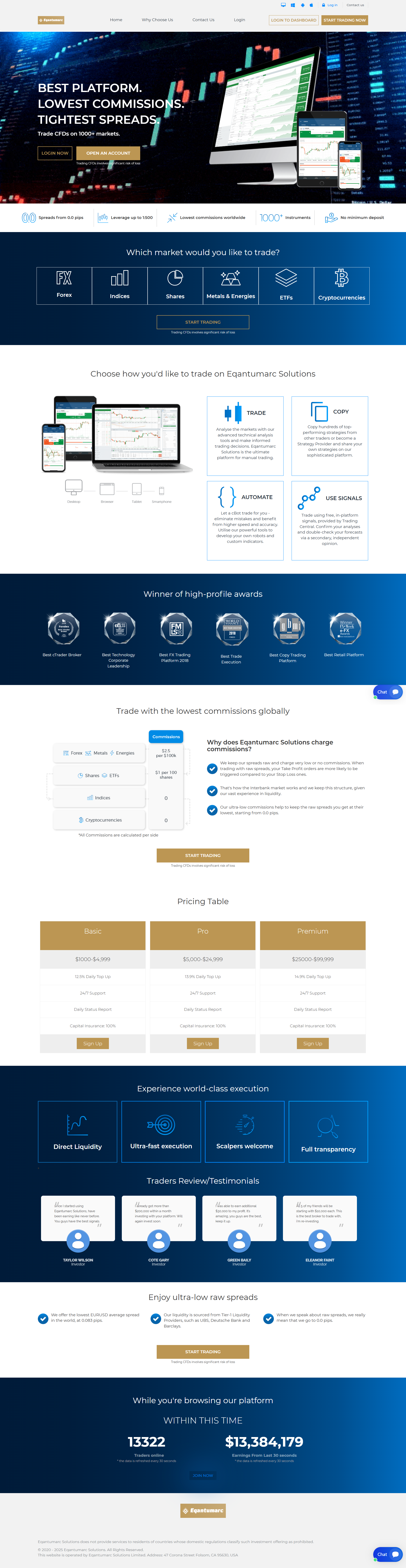Eqantumarc Solutions Official Website