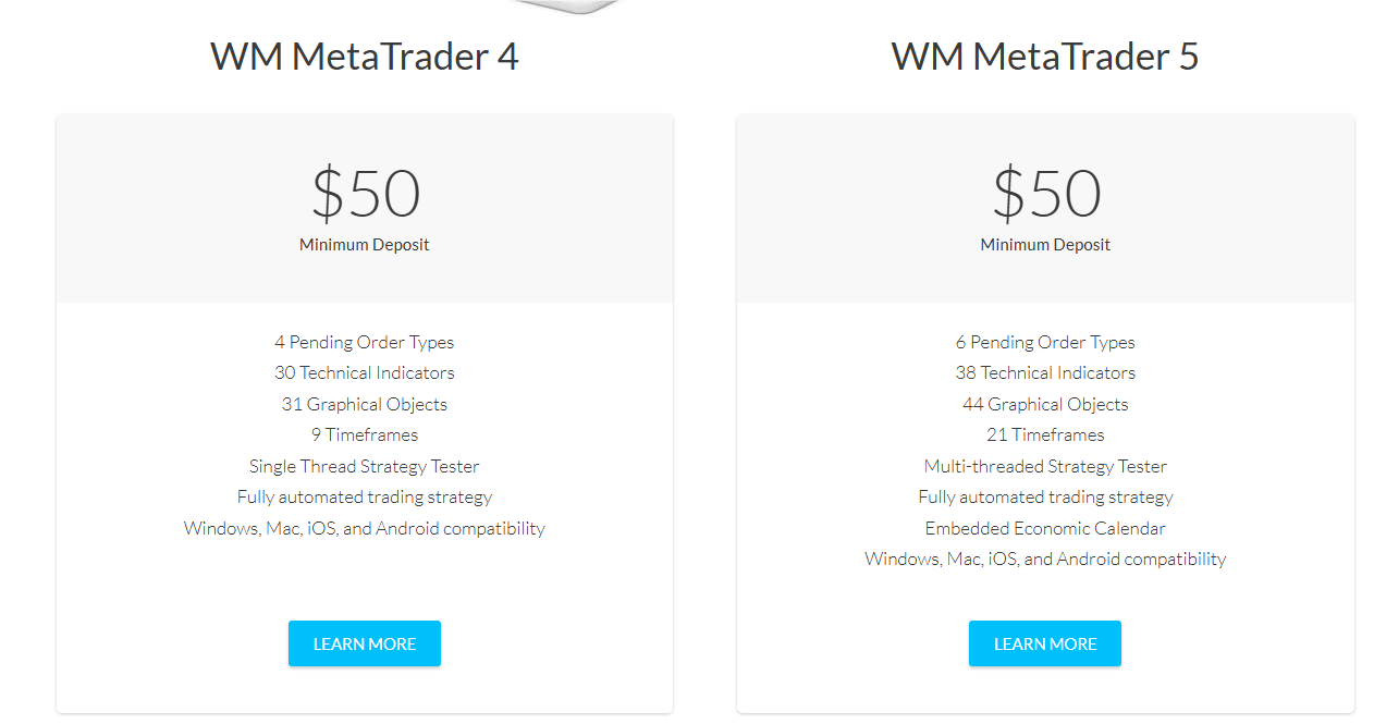 Trading Platform Information