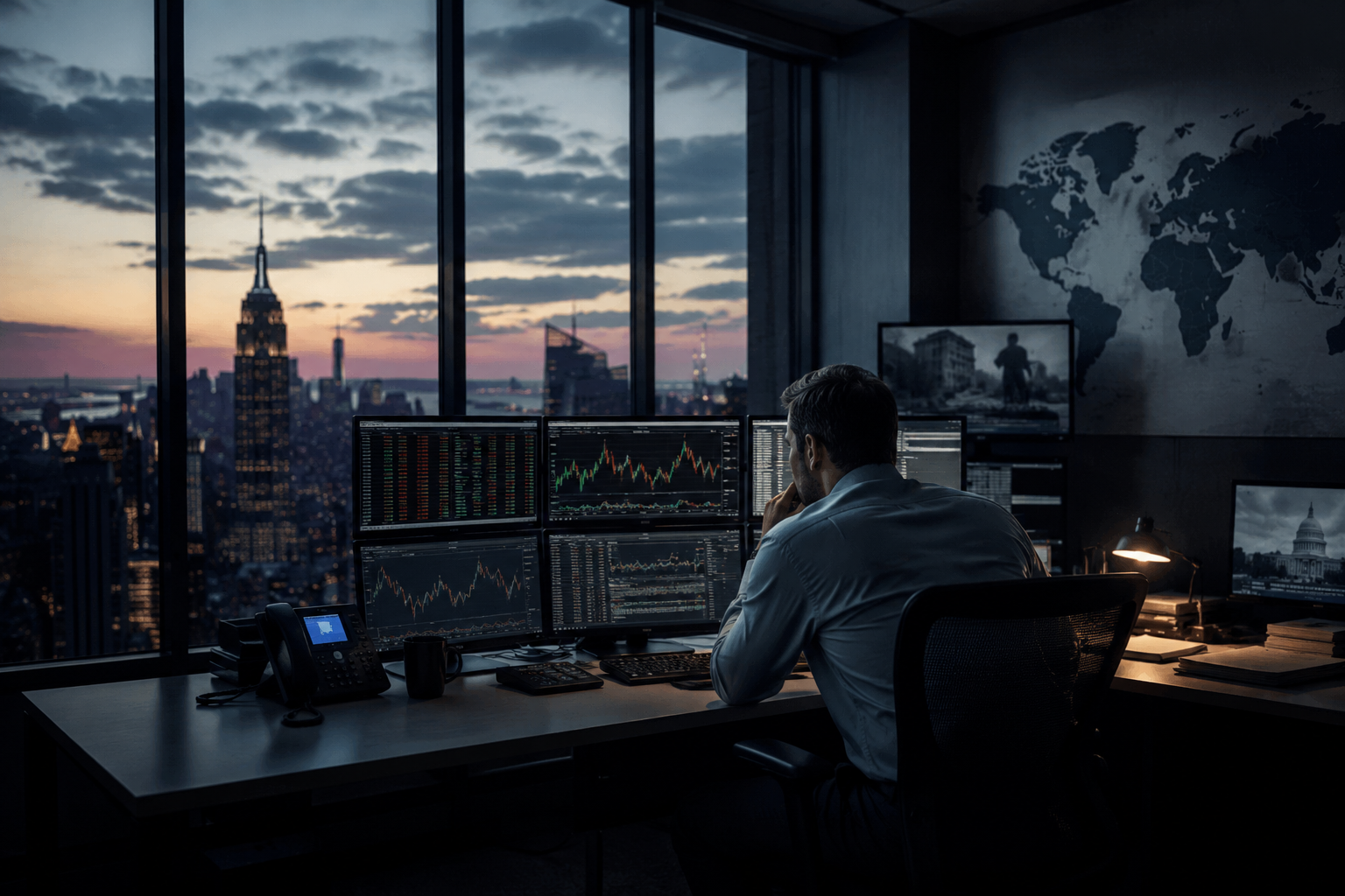 US Stock Futures Stall Amid Rising US-Iran Tensions and Inflation Concerns