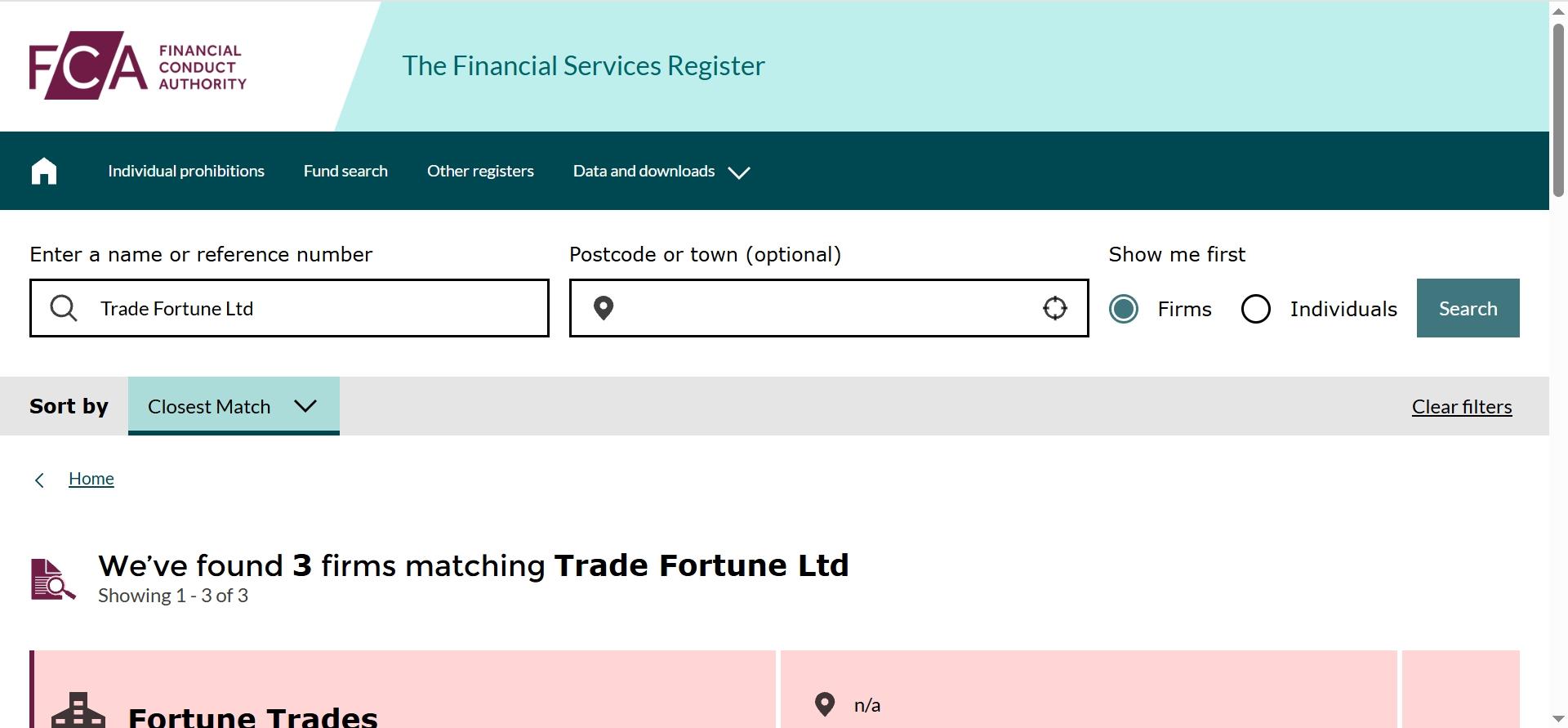 FCA Query