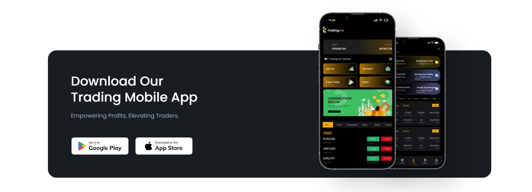 TradingLink app