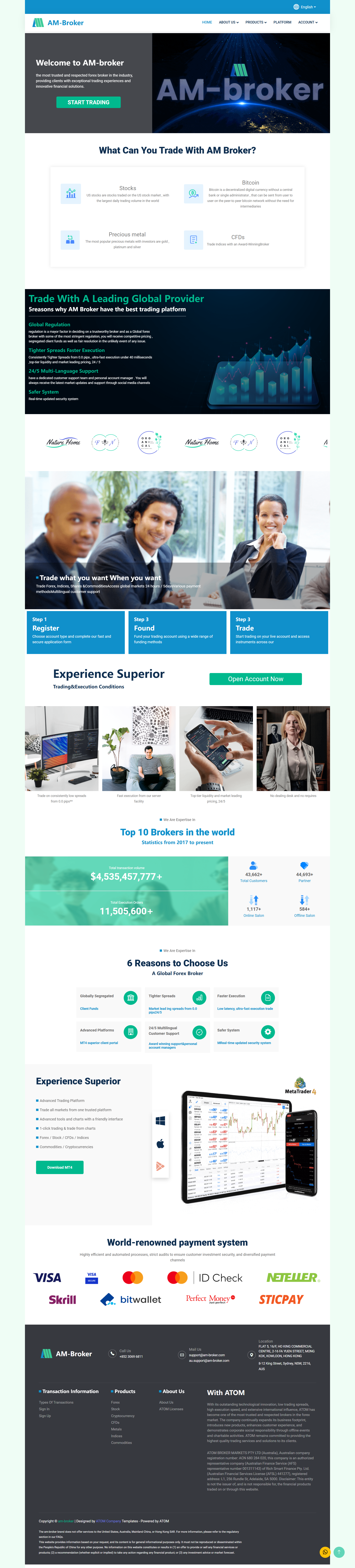 am-broker official website