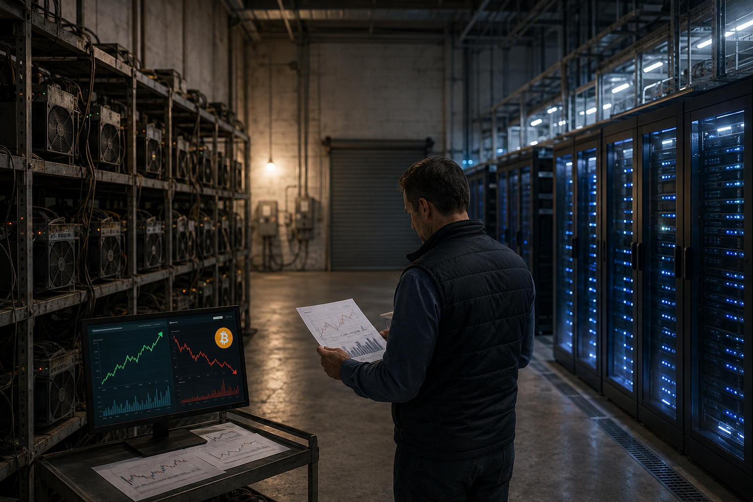 Riot’s $9.1 Billion AI Data Center Deal Boosts Mining Stocks While Bitcoin Faces Pressure