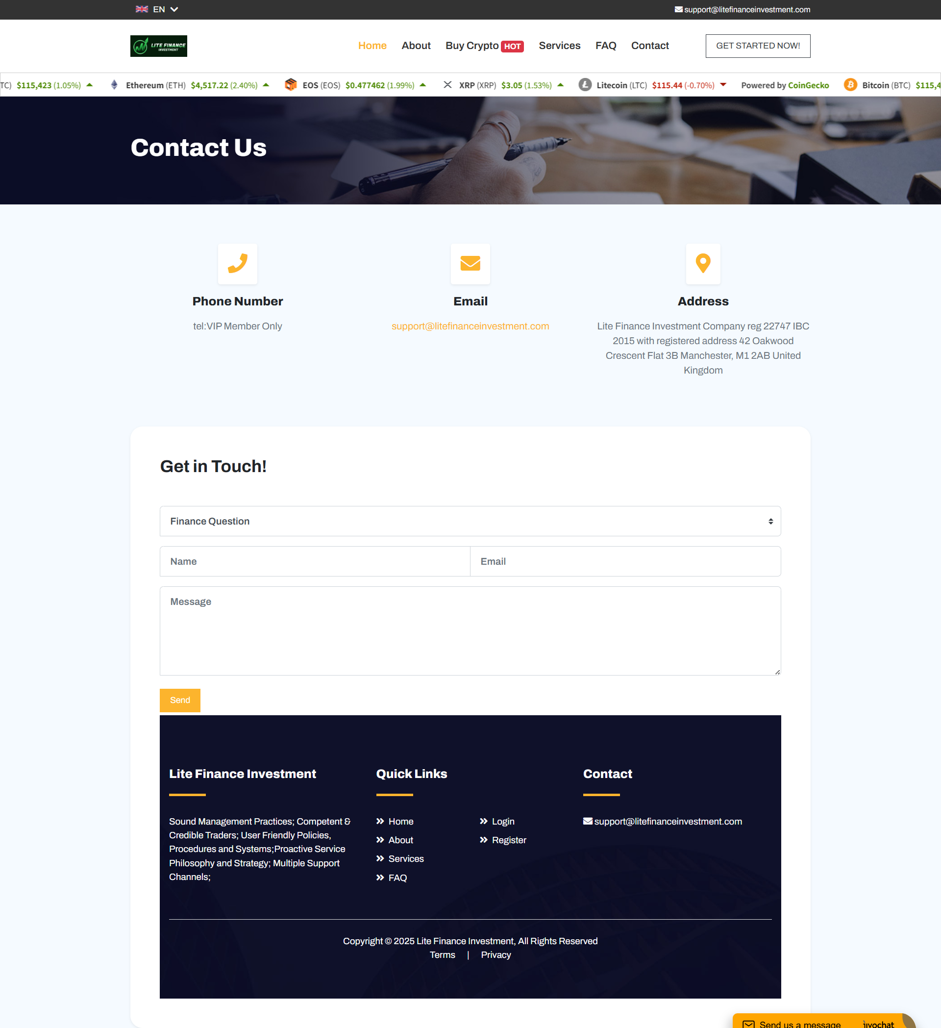 Broker Official Website