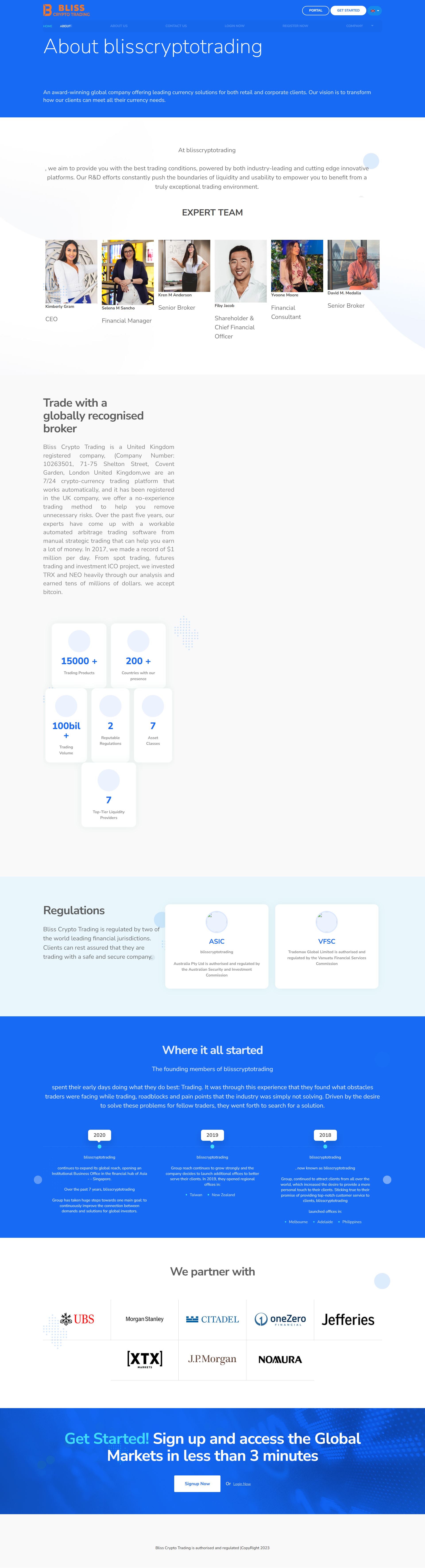 Blisscryptotrading Official Website