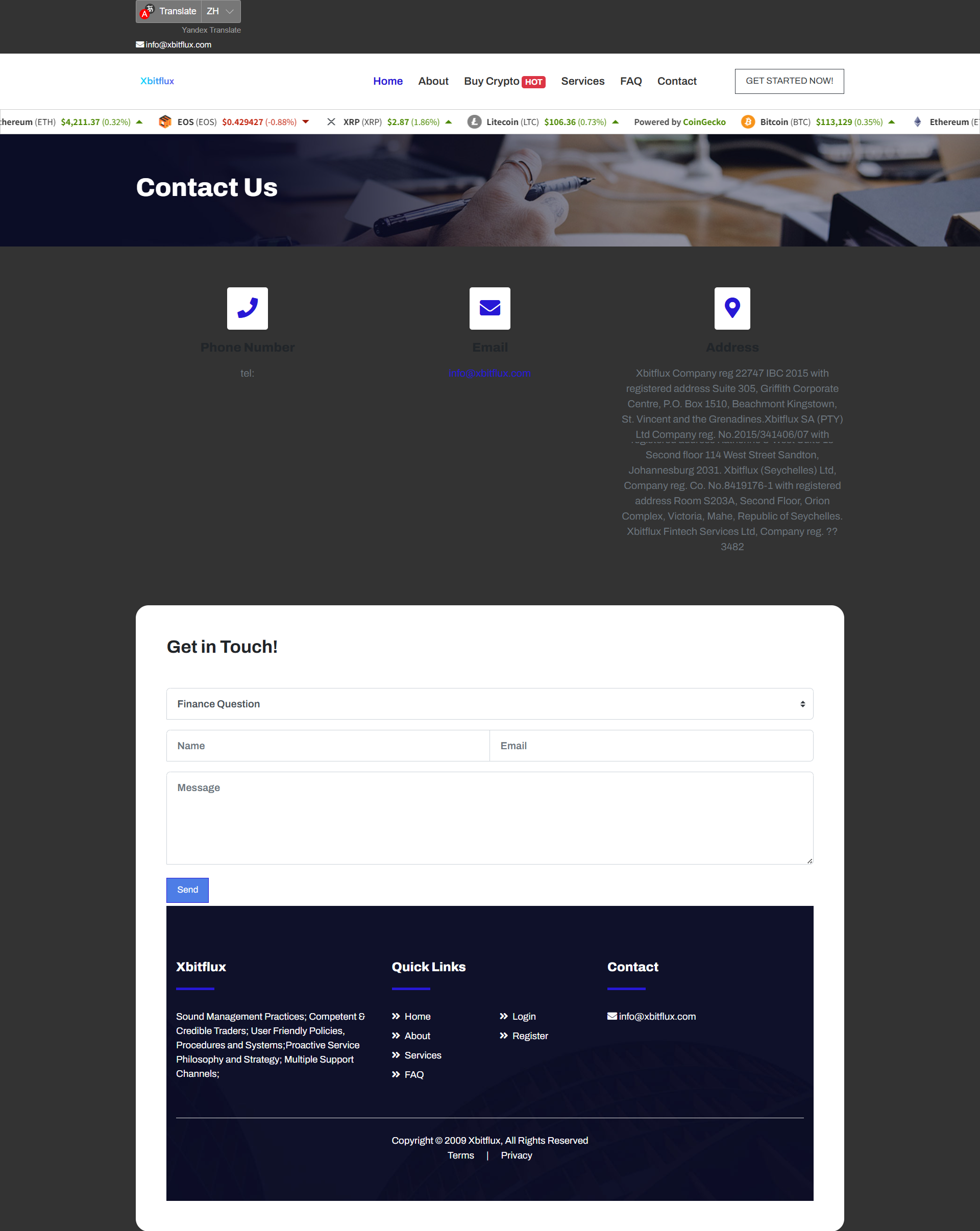 Broker Official Website