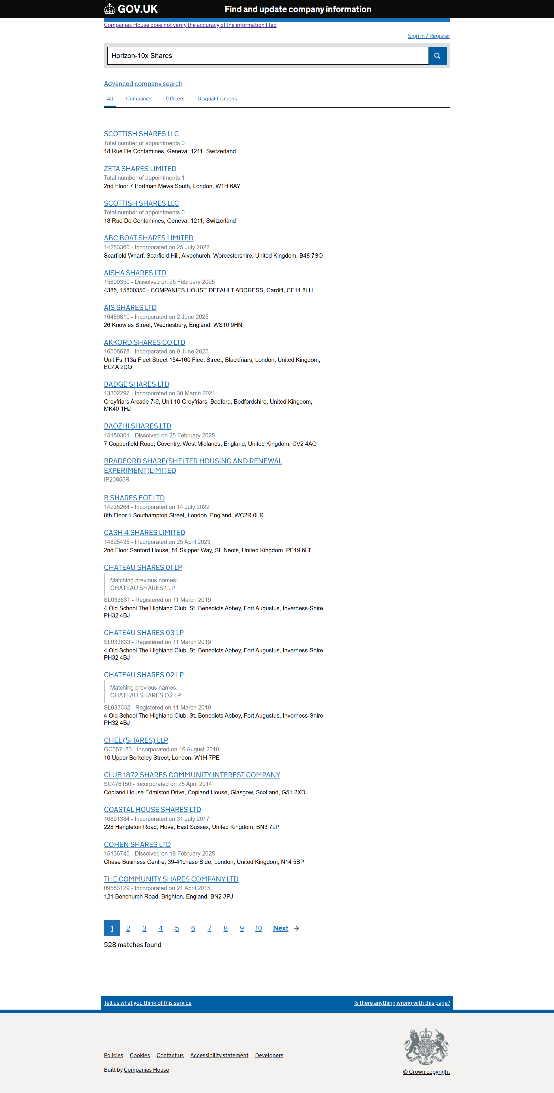 UK Companies House