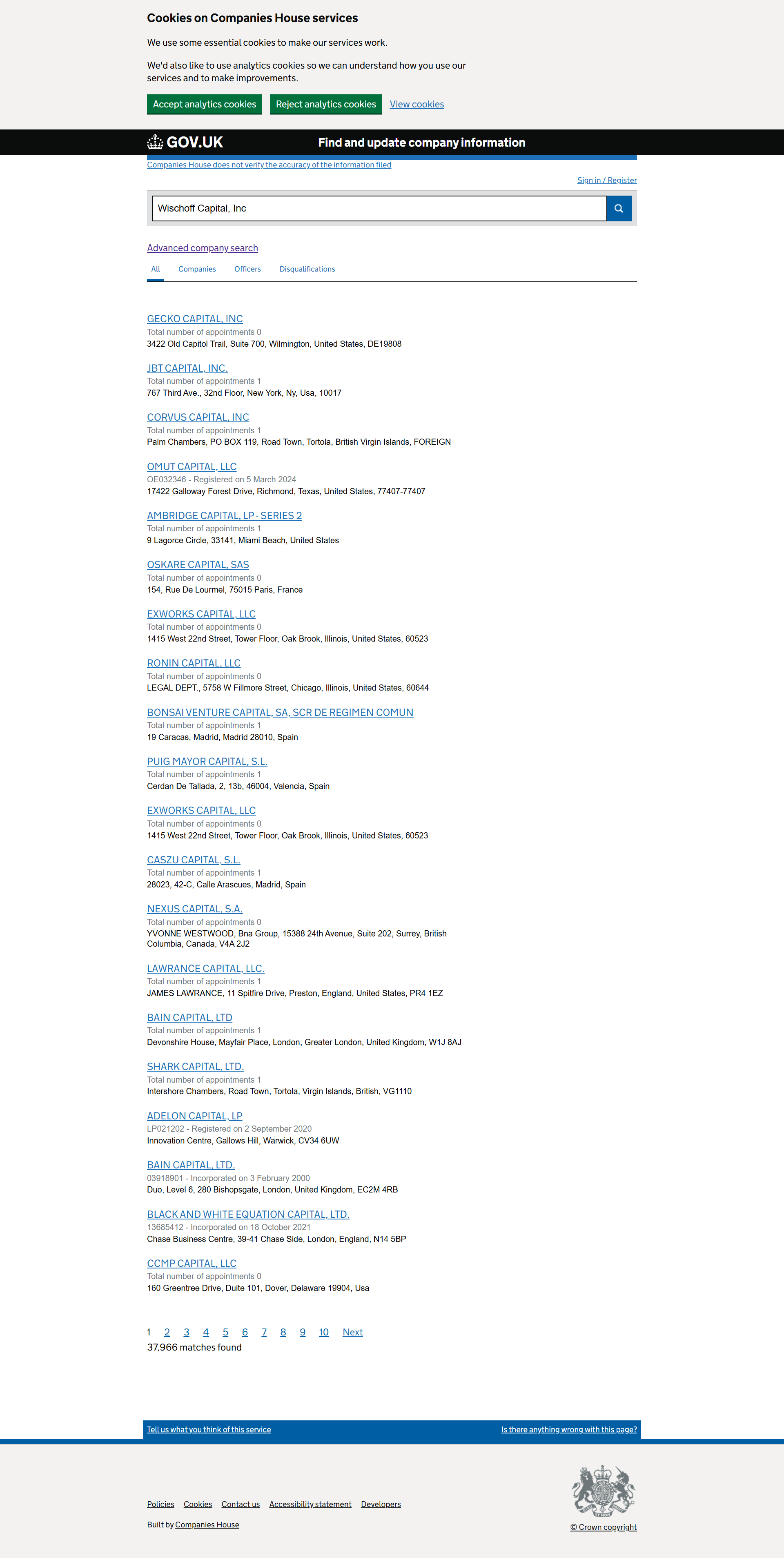 UK Companies House