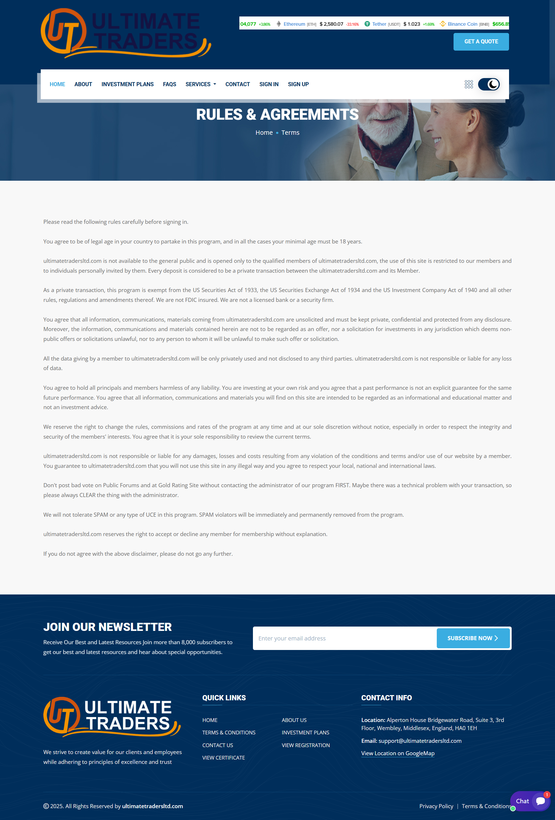 Broker Official Website