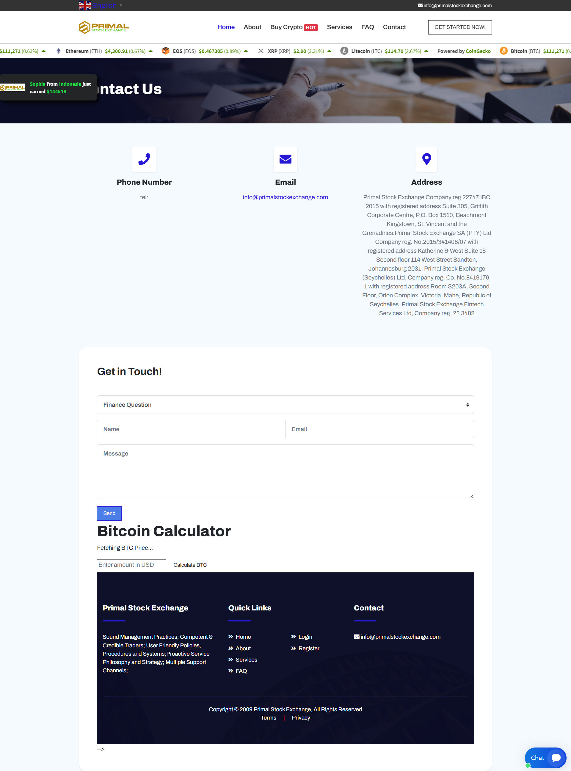 Broker Official Website