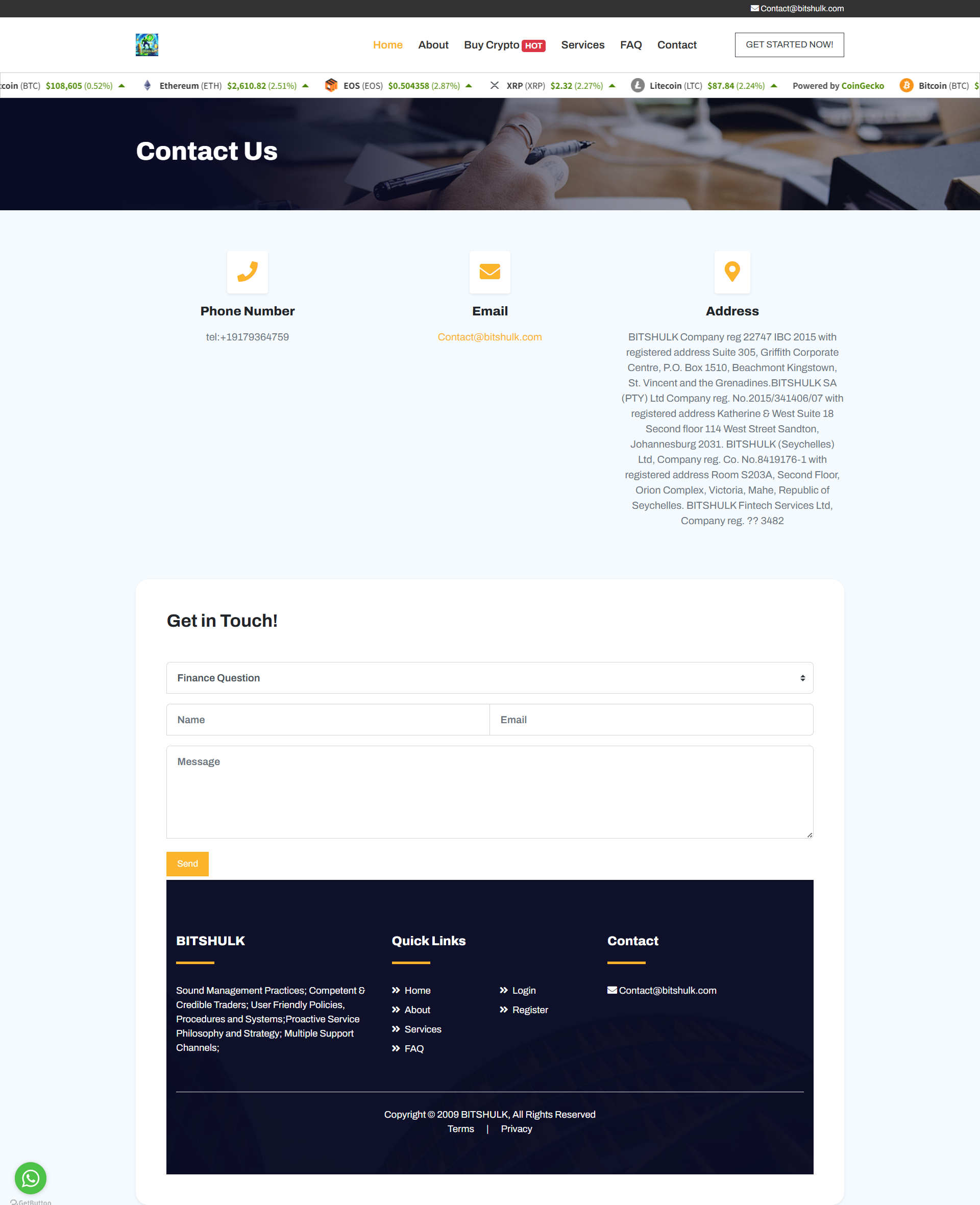 Broker Official Website