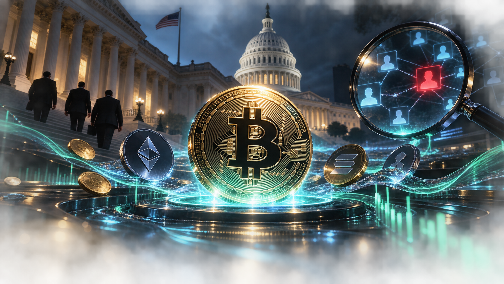 House Expands Probe Into Crypto Platforms’ Insider-Trading Controls