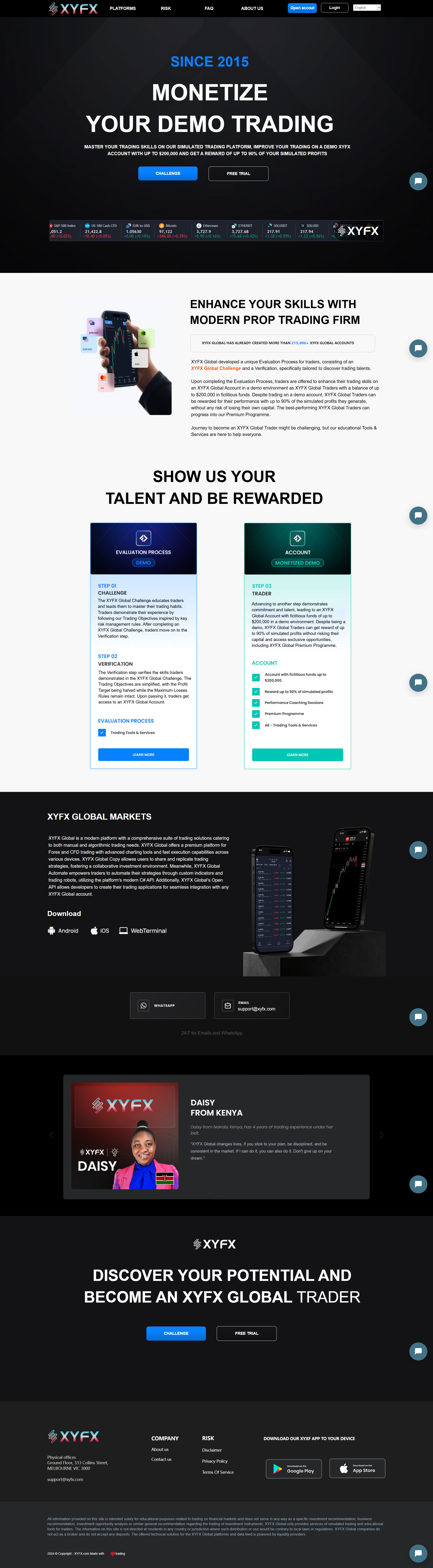 XYFX official website
