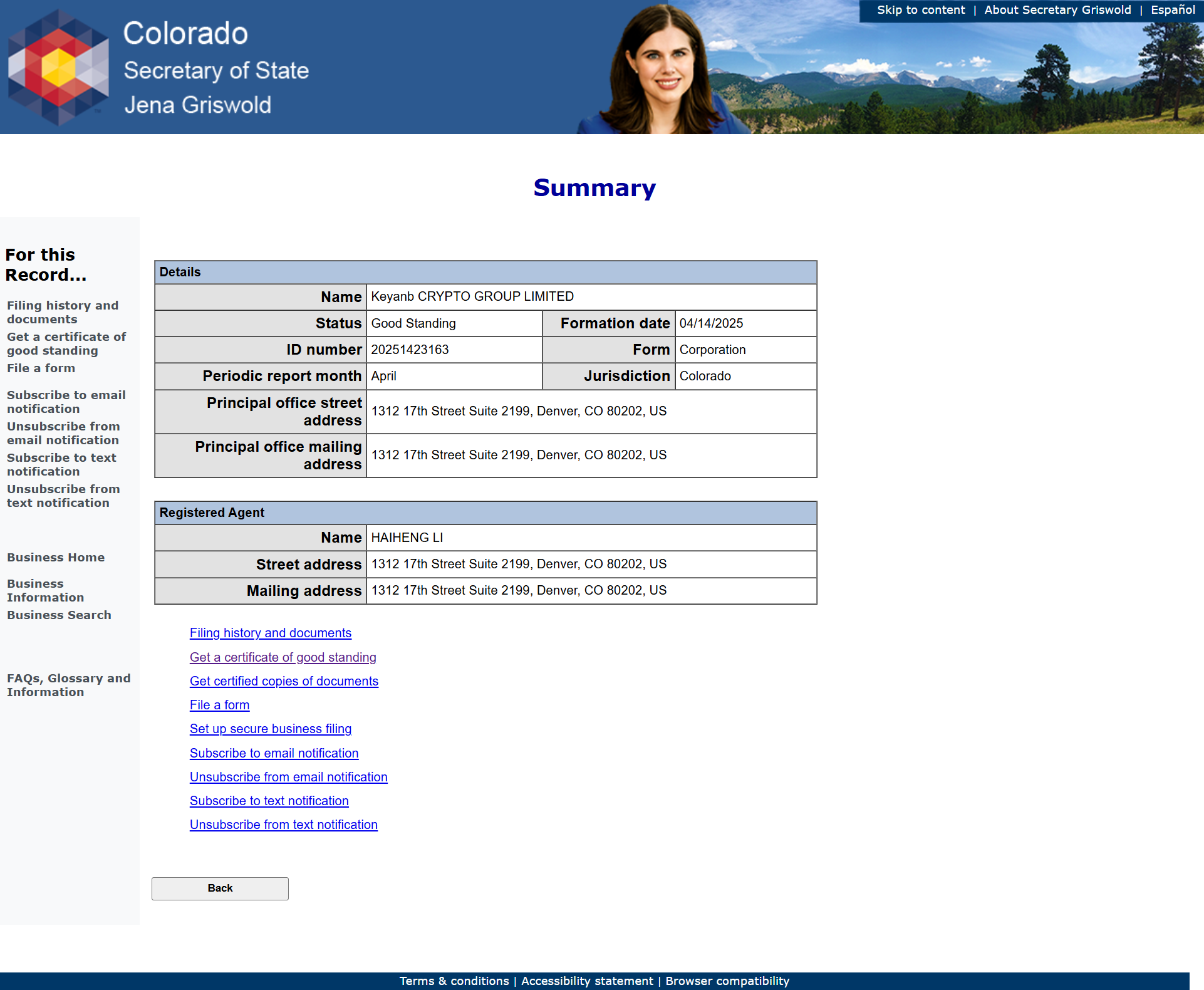 Colorado