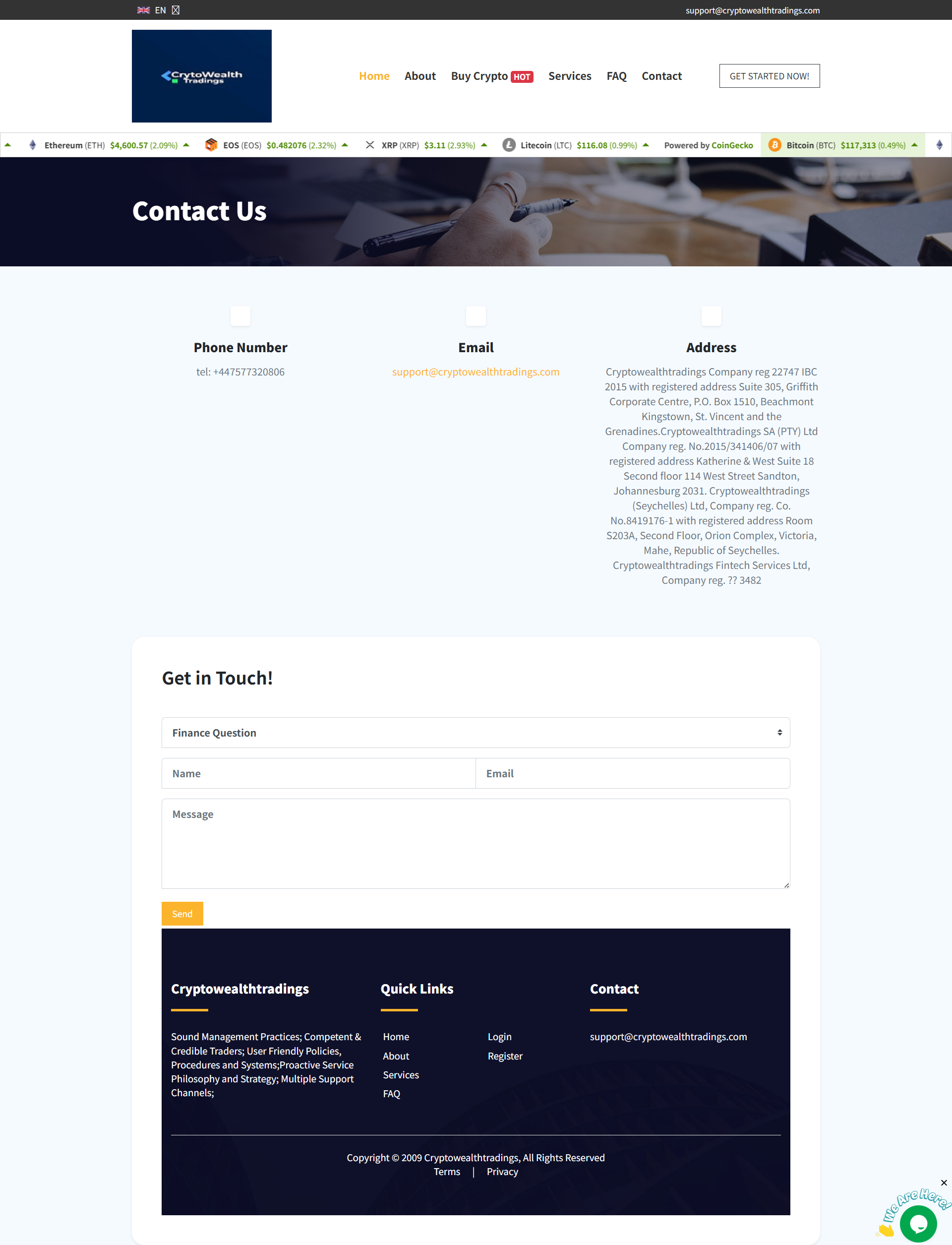 Broker Official Website
