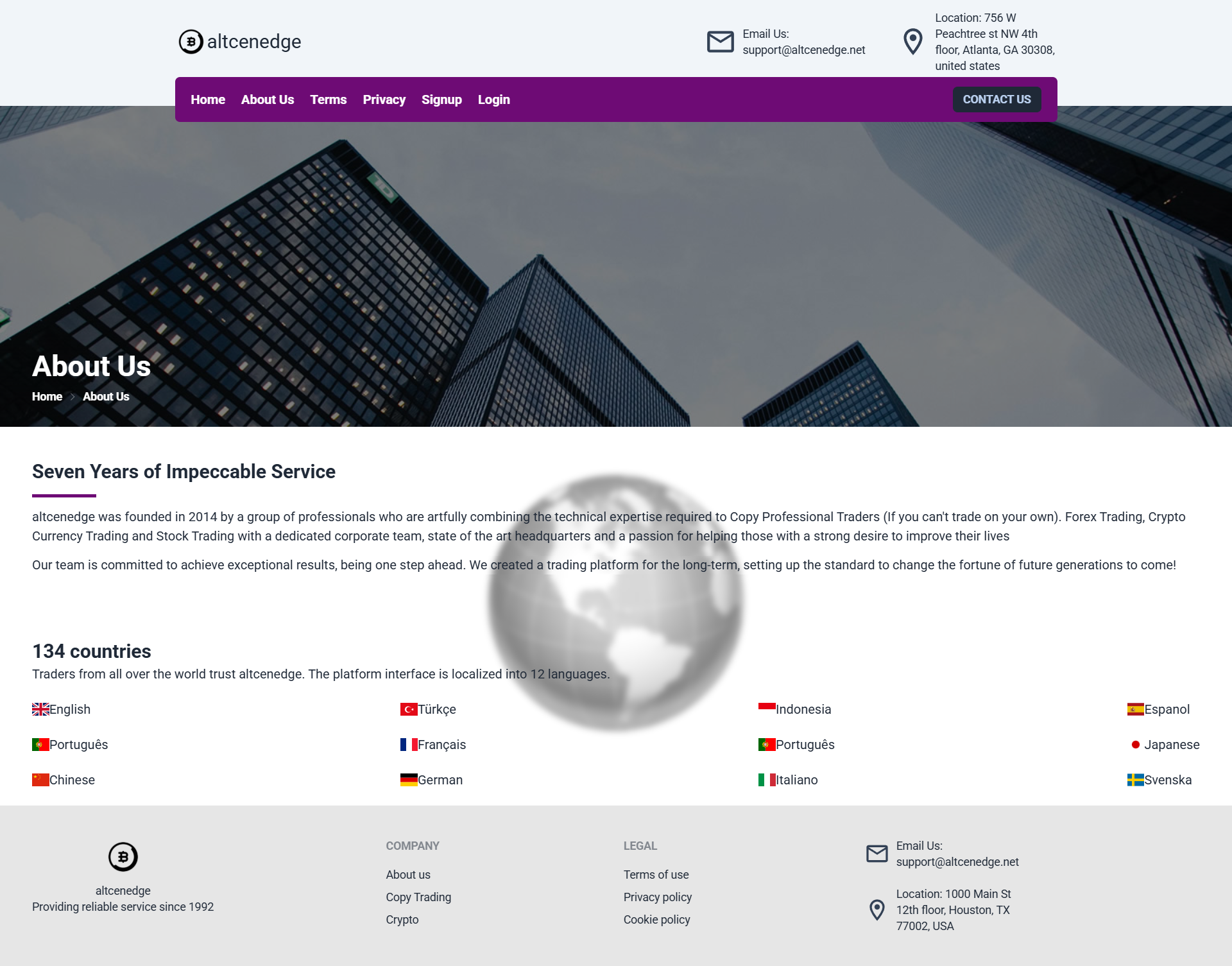 Broker Official Website