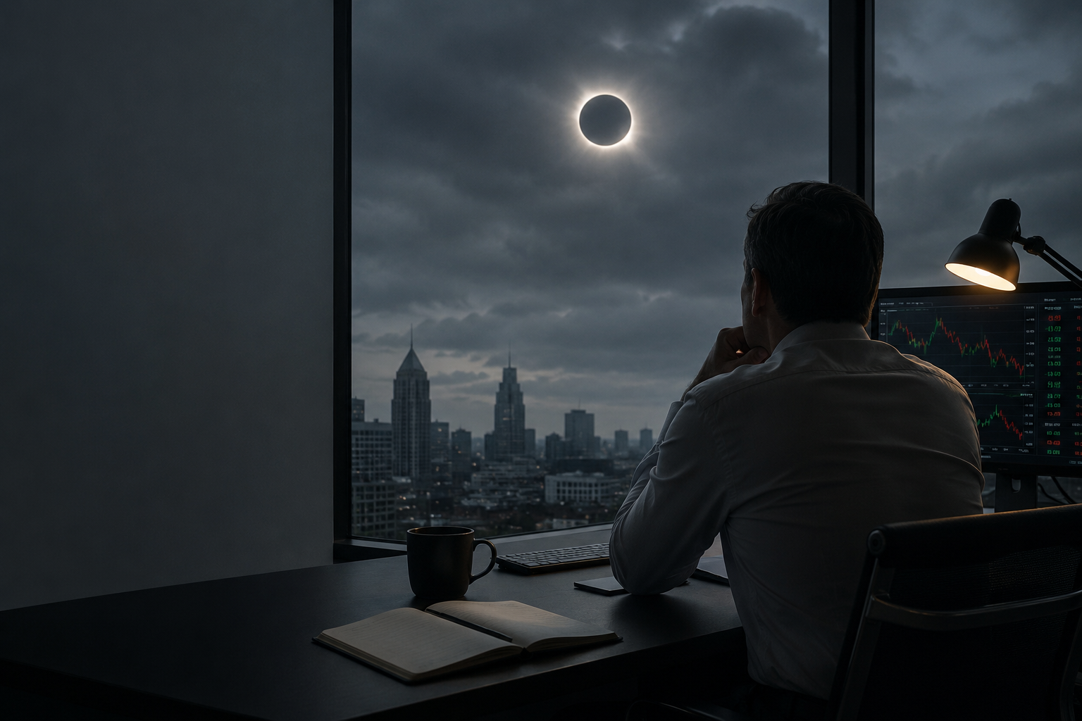 Total Solar Eclipse This Sunday May Affect Market Sentiment, Experts Advise Caution