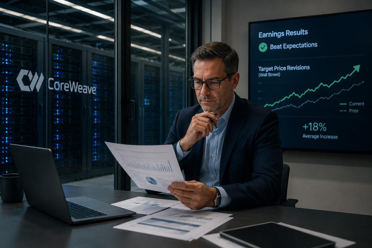 CoreWeave Q2 Earnings Beat Estimates, Wall Street Lifts Price Targets