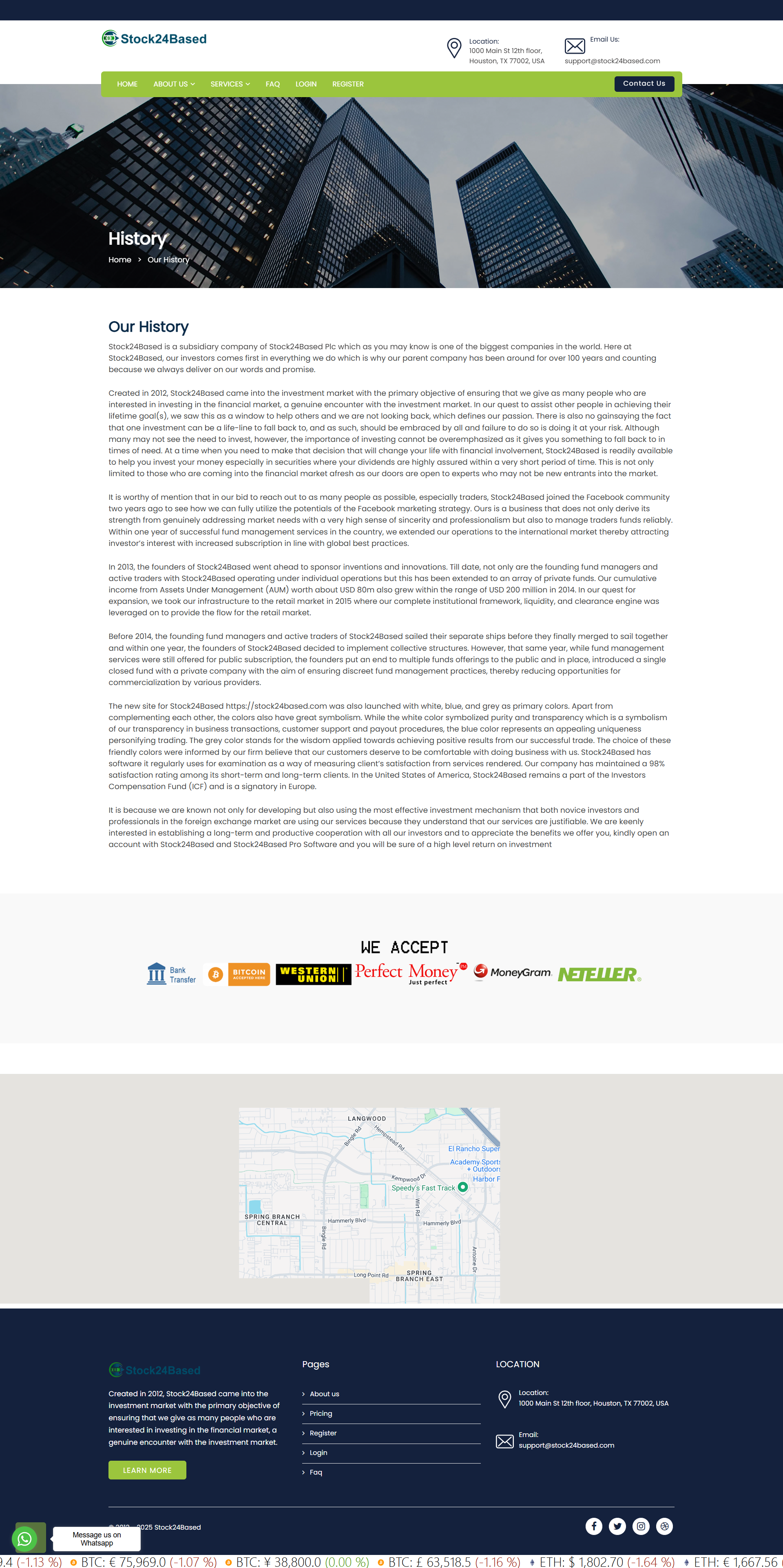 Stock24Based Official Website