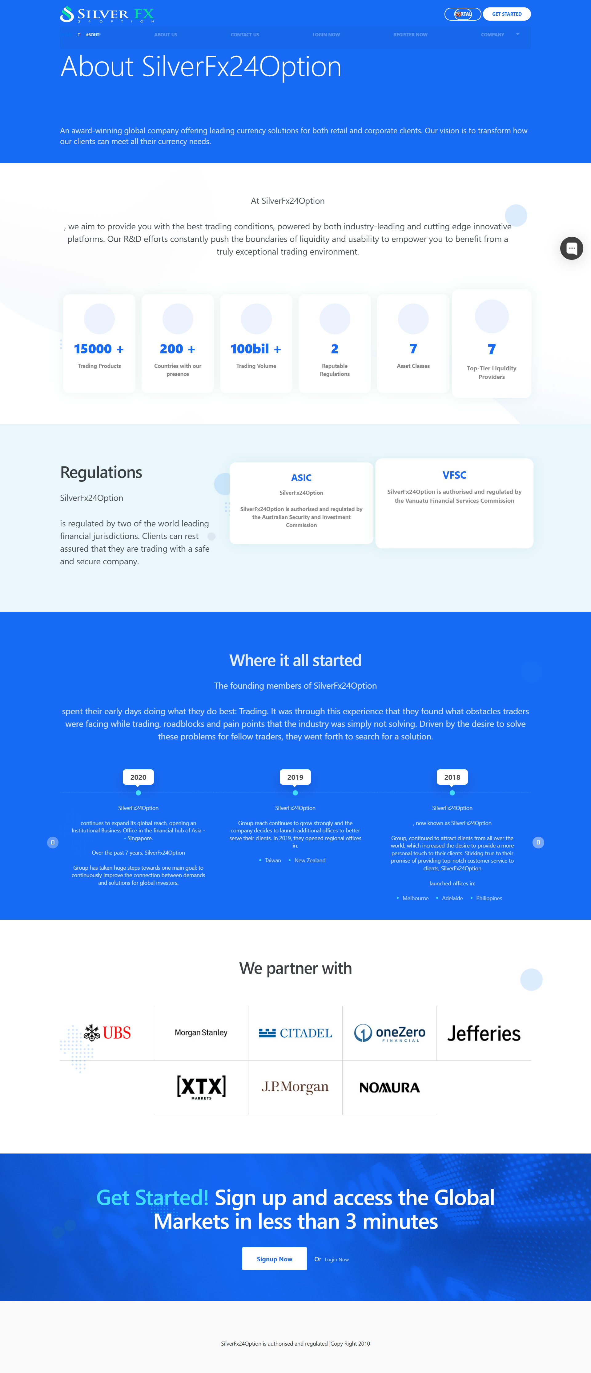 SilverFx24Option Official Website