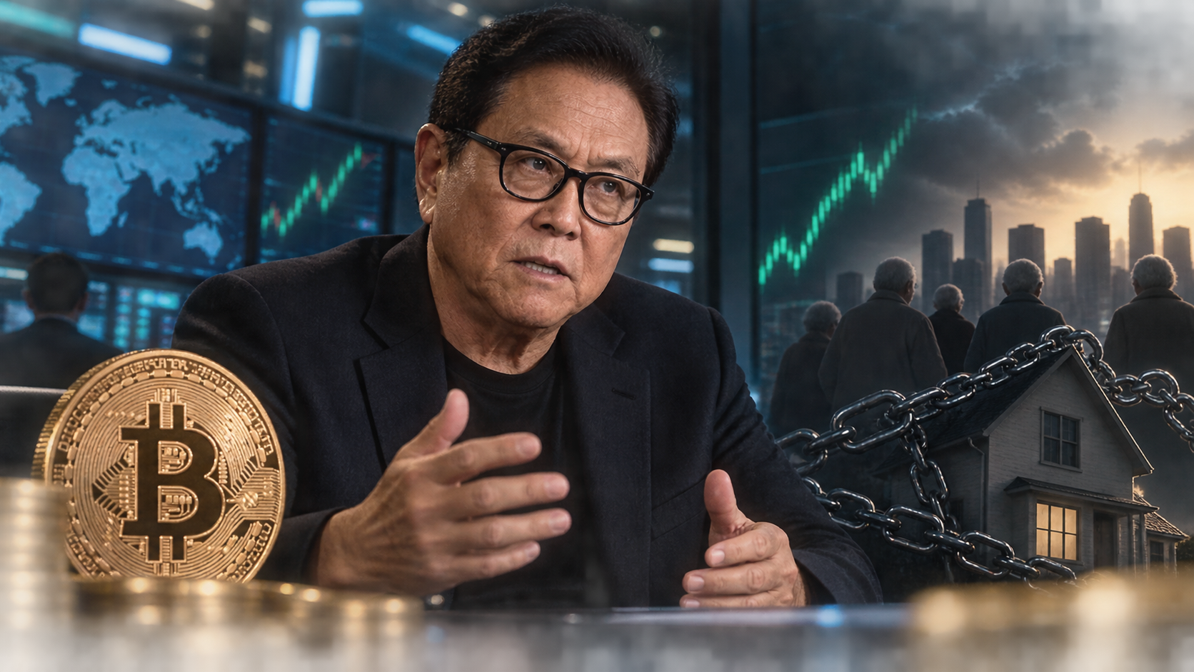 Kiyosaki Warns of Housing Risks for Baby Boomers, Cites Bitcoin