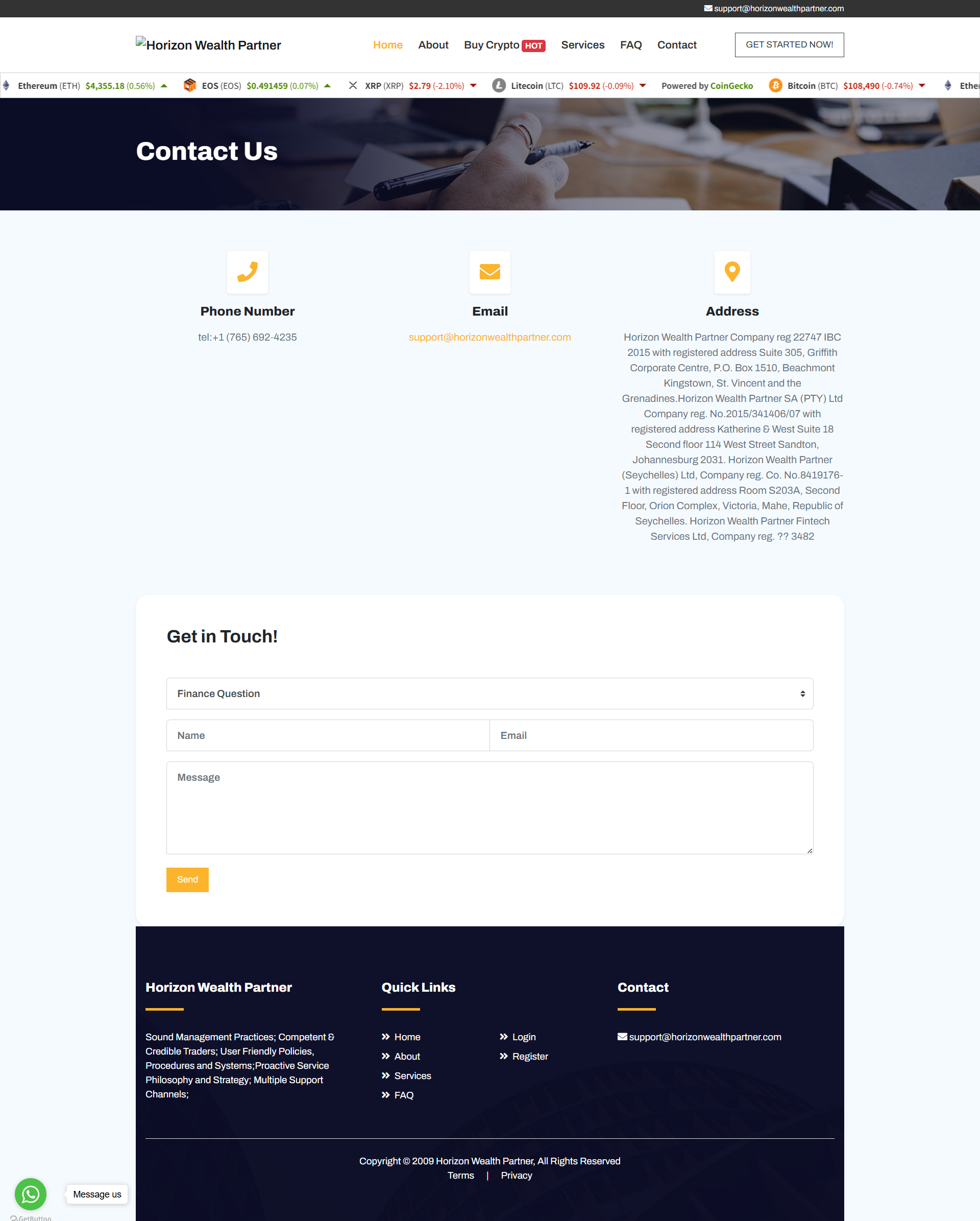Broker Official Website