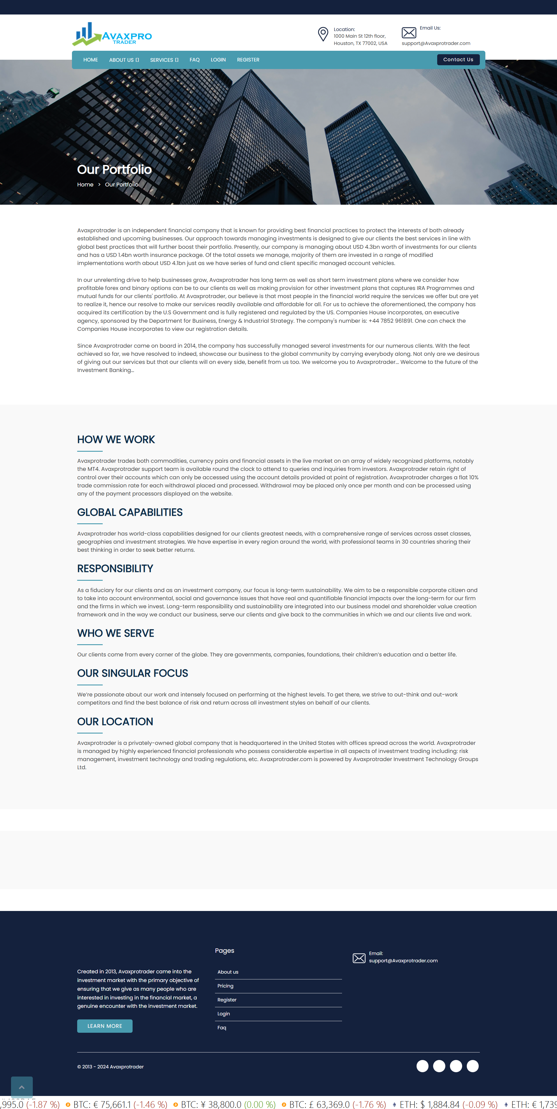 Avaxprotrader Official Website