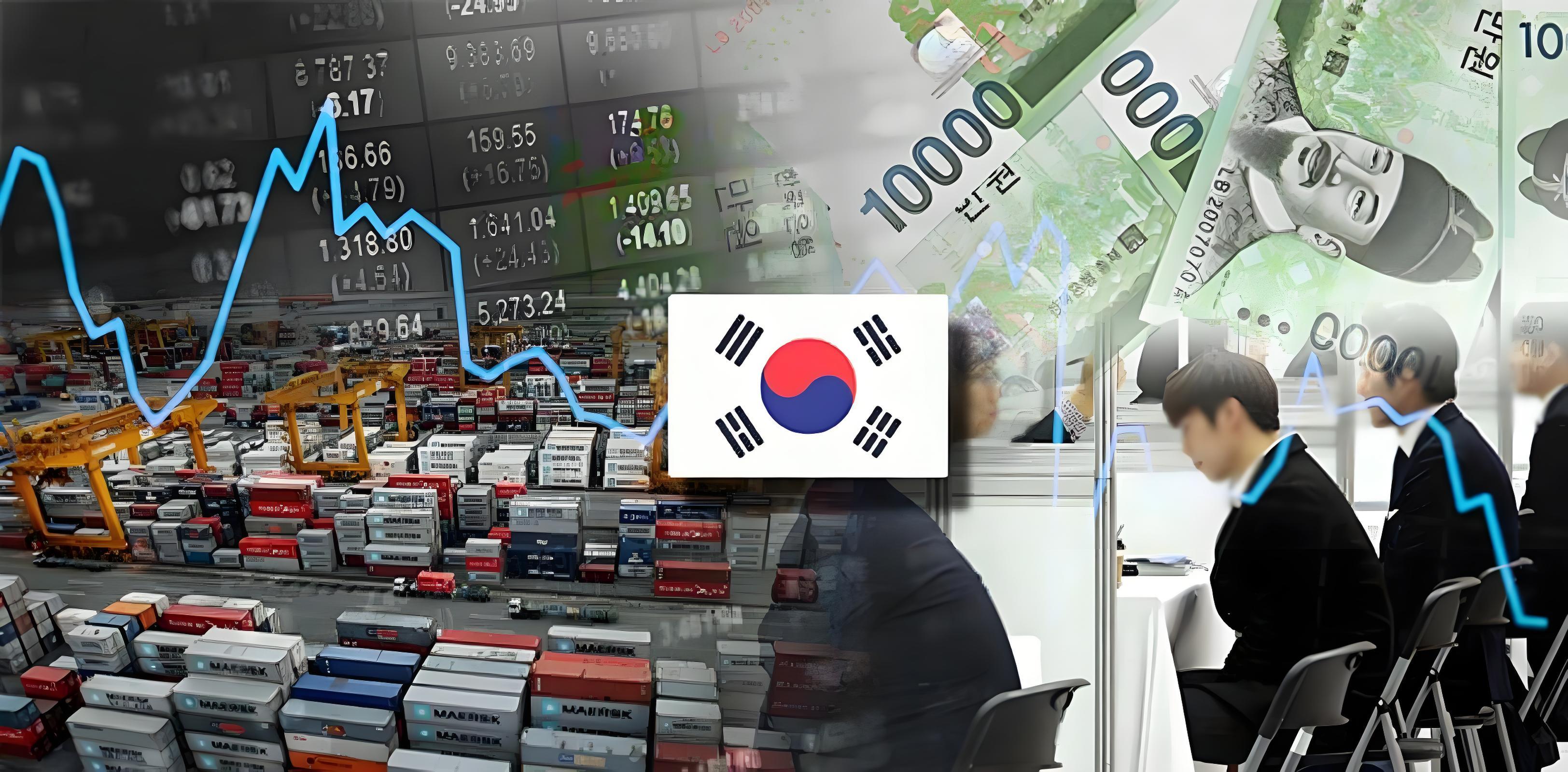South Korea's tax revenue has increased significantly, benefiting from corporate recovery.