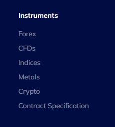 Trading instruments