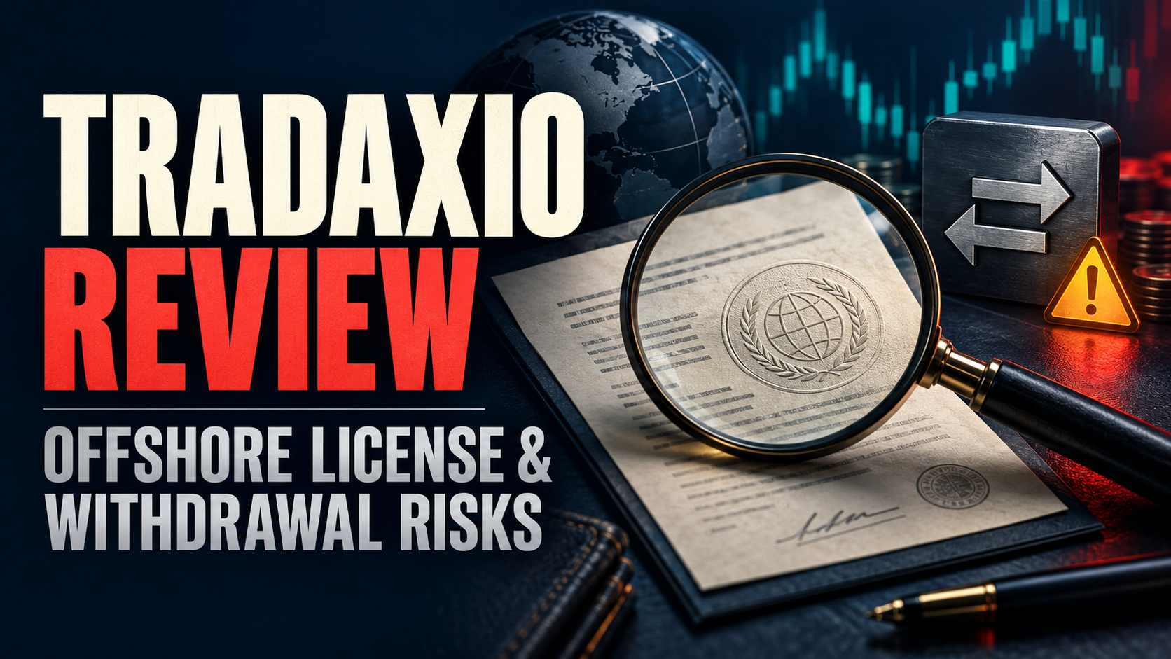 Avaliação da Tradaxio em 2026: controvérsia sobre a licença e riscos de levantamento de fundos